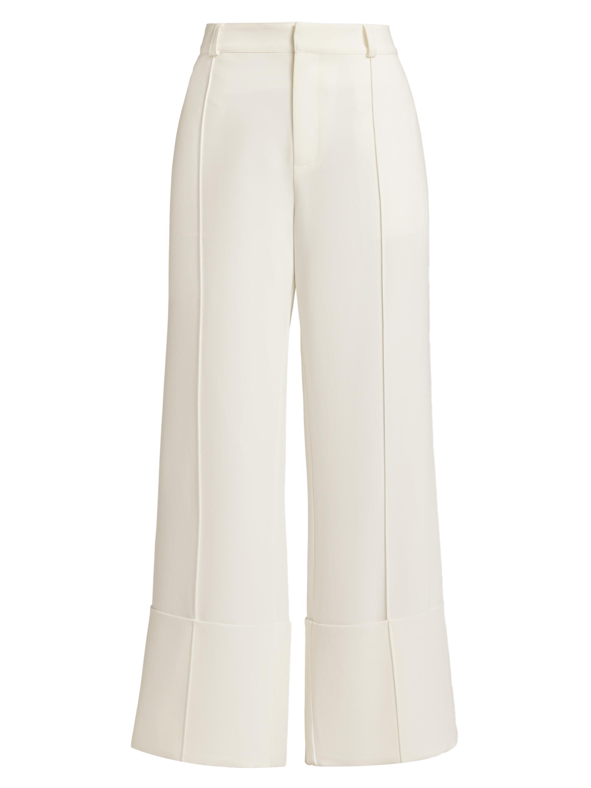 CINQ A SEPT Women's Alliston Crepe Wide-Leg Pants -