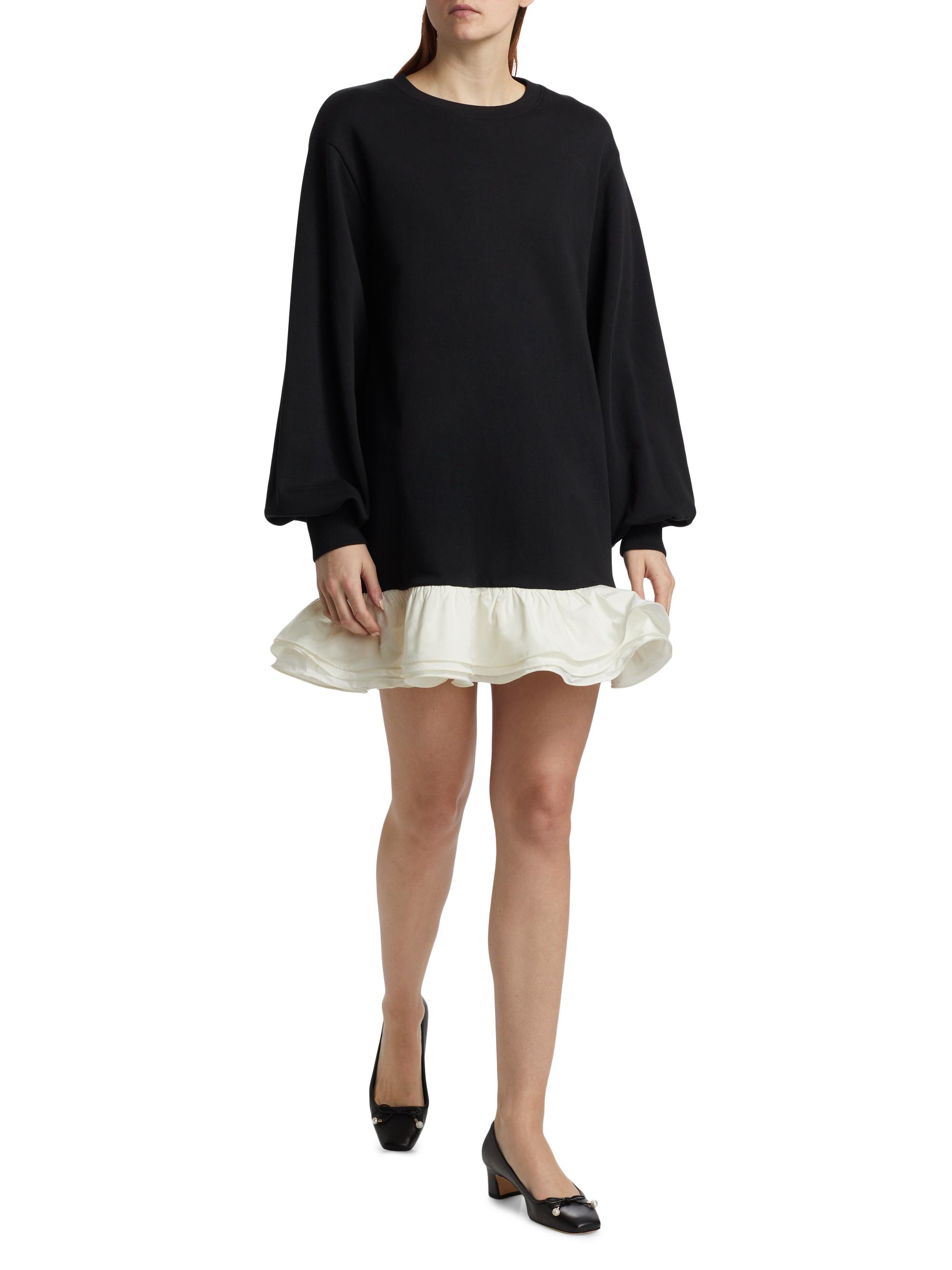 Cinq à Sept Oakley Dress in Black/Ivory main image 0