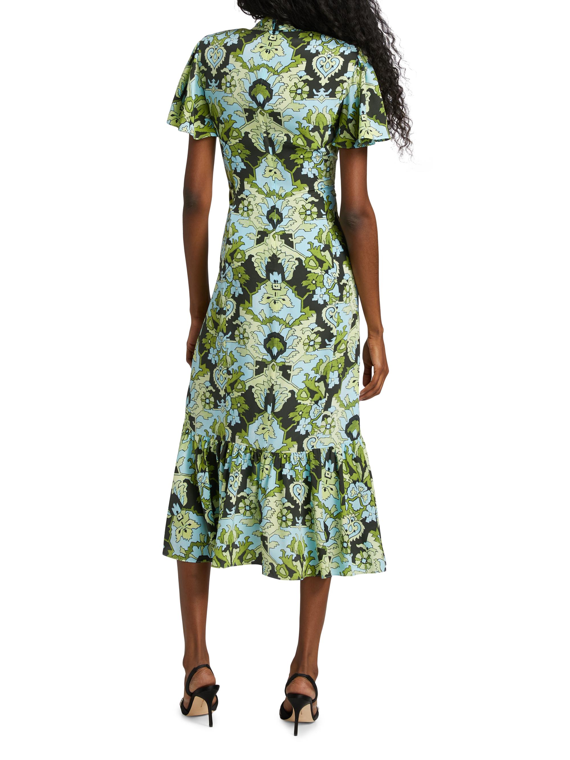 knee length dresses for ladies See You Tonight Bubble Hem Midi Dress Lilac main image 0