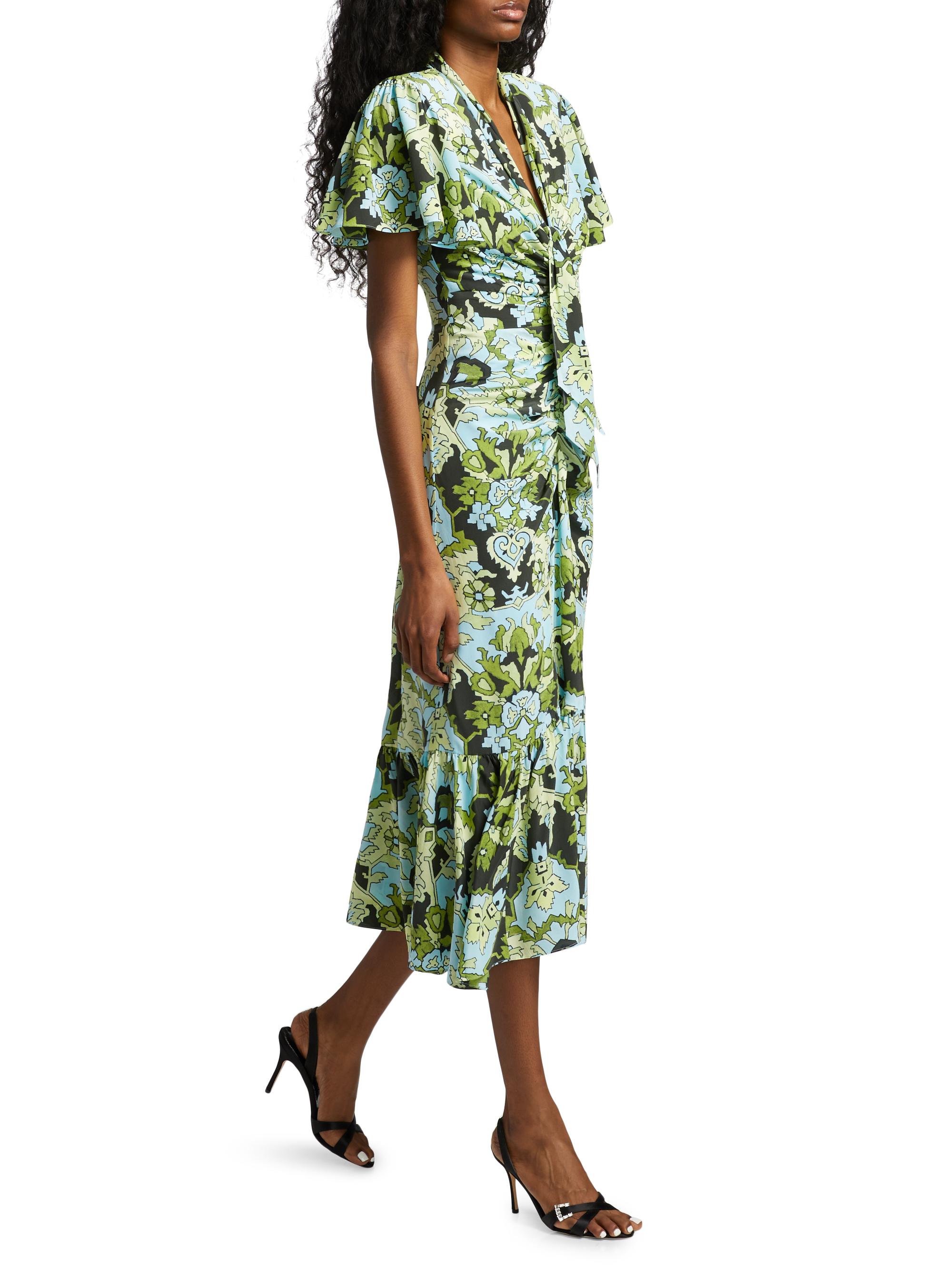 knee length dresses for ladies Samantha Lace Trumpet Bottom Midi Dress  honey