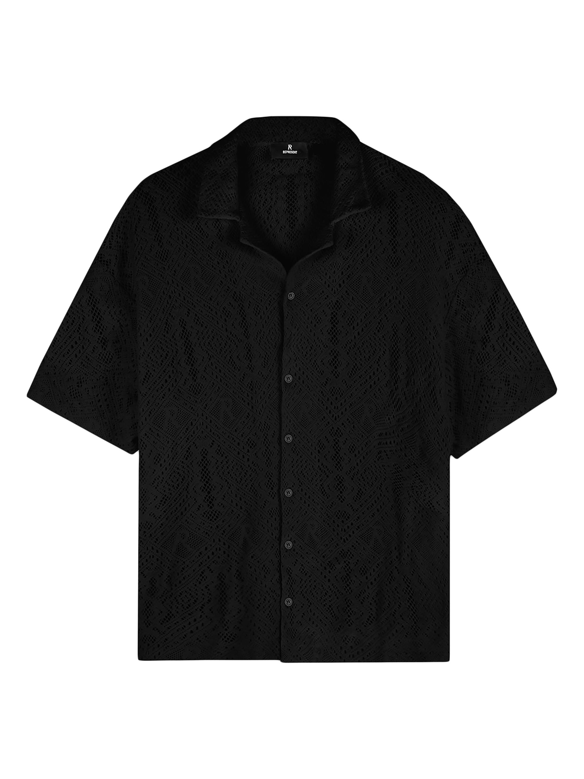 Helmut Lang Modest Woven Jacquard Camp Shirt | Saks Fifth Avenue