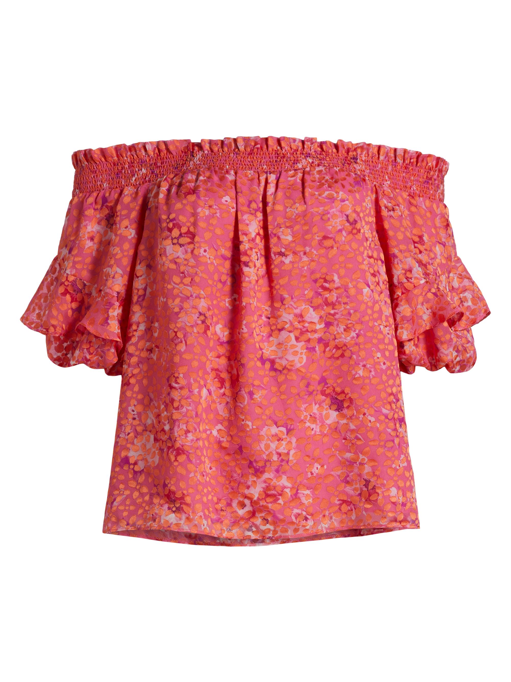 Ramy Brook Women's Fiona Off-The-Shoulder Top - Pink Petunia Petal