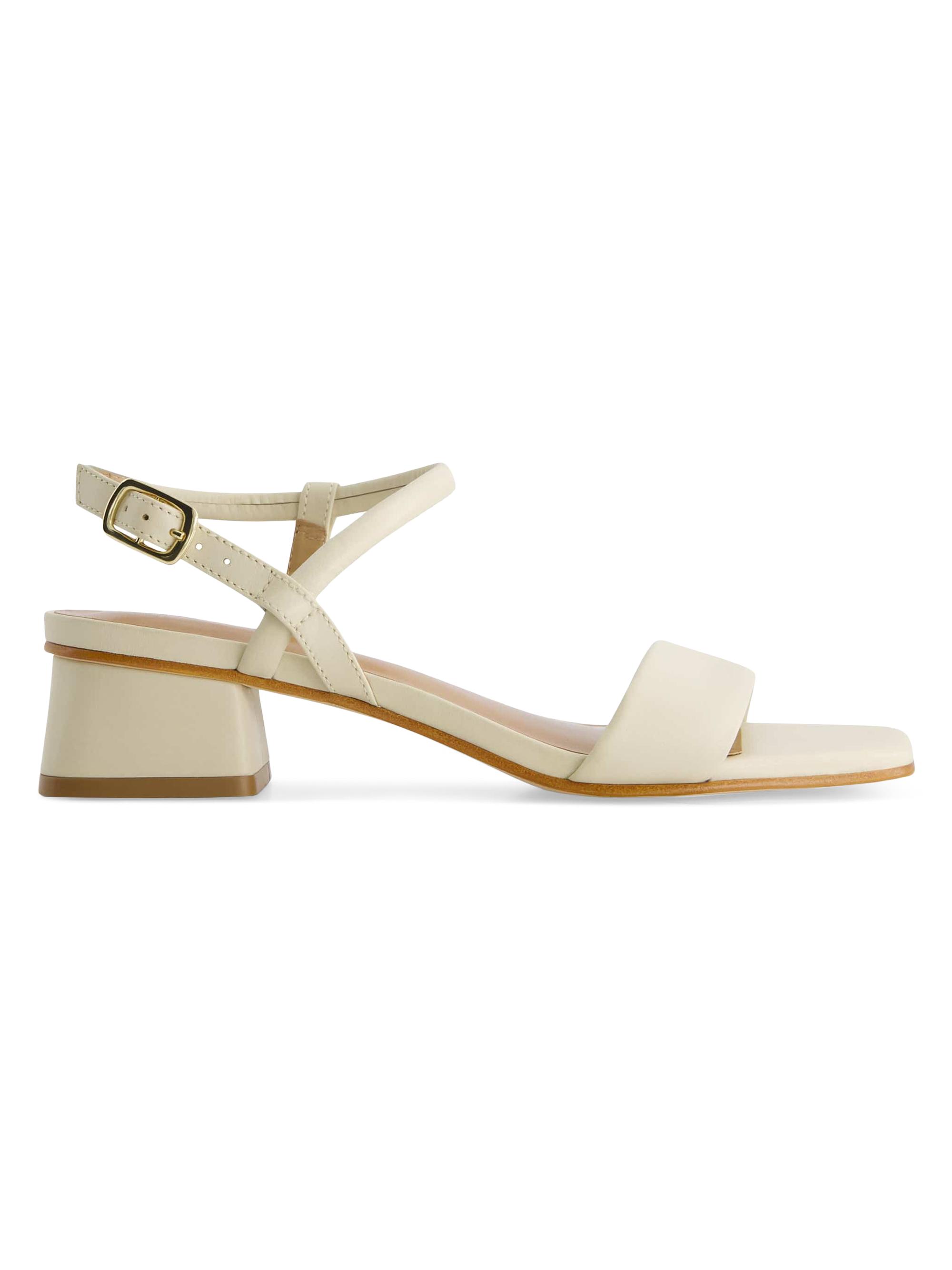 Bernardo Women's Josei Low Heel Sandals - Eggshell