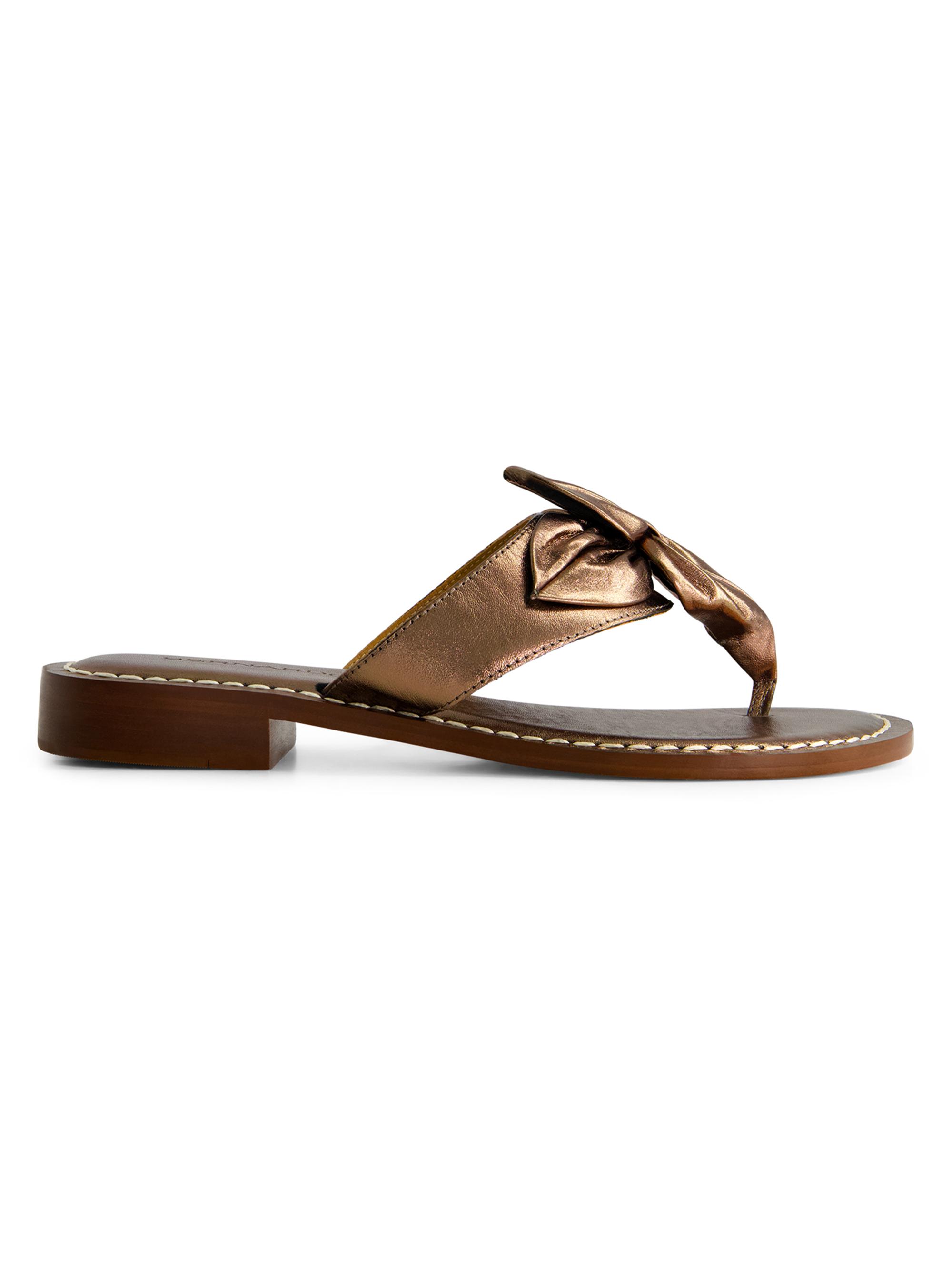 Bernardo Women's Taormina Thong Sandals - Champagne