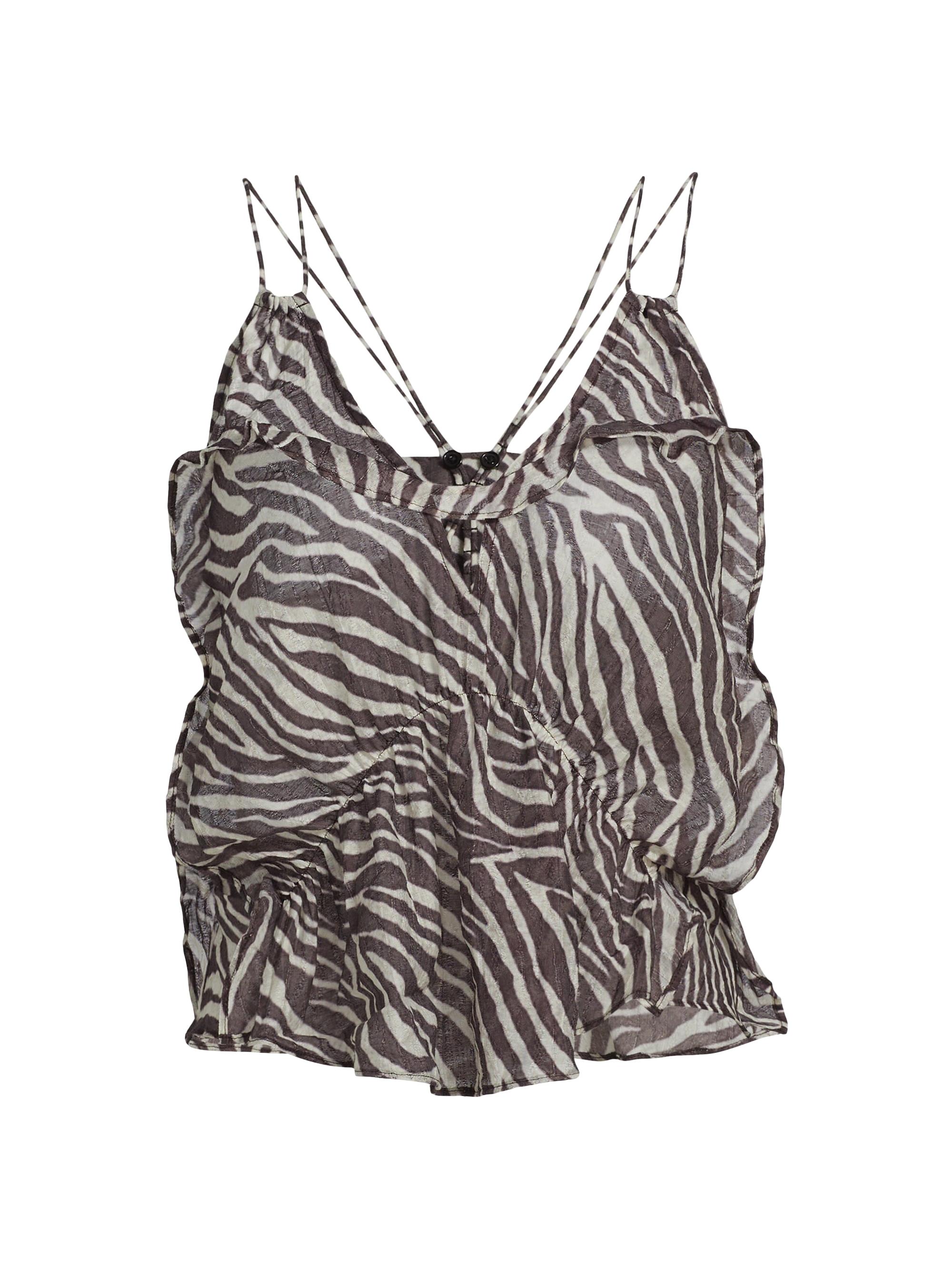 IRO Women's Vojita Top - Brown Natural White