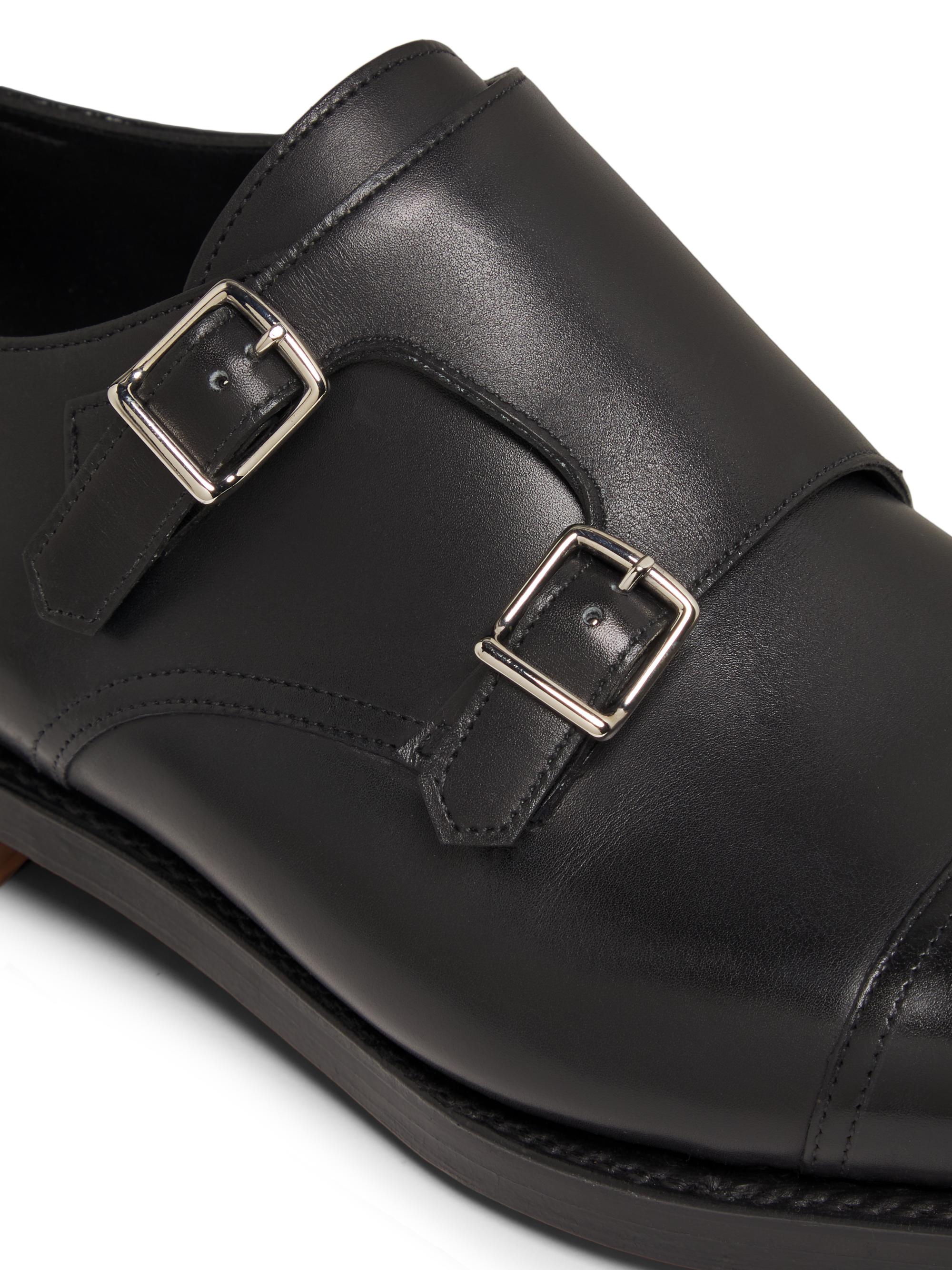 John Lobb William Double-Buckle Monk Shoes | Saks Fifth Avenue