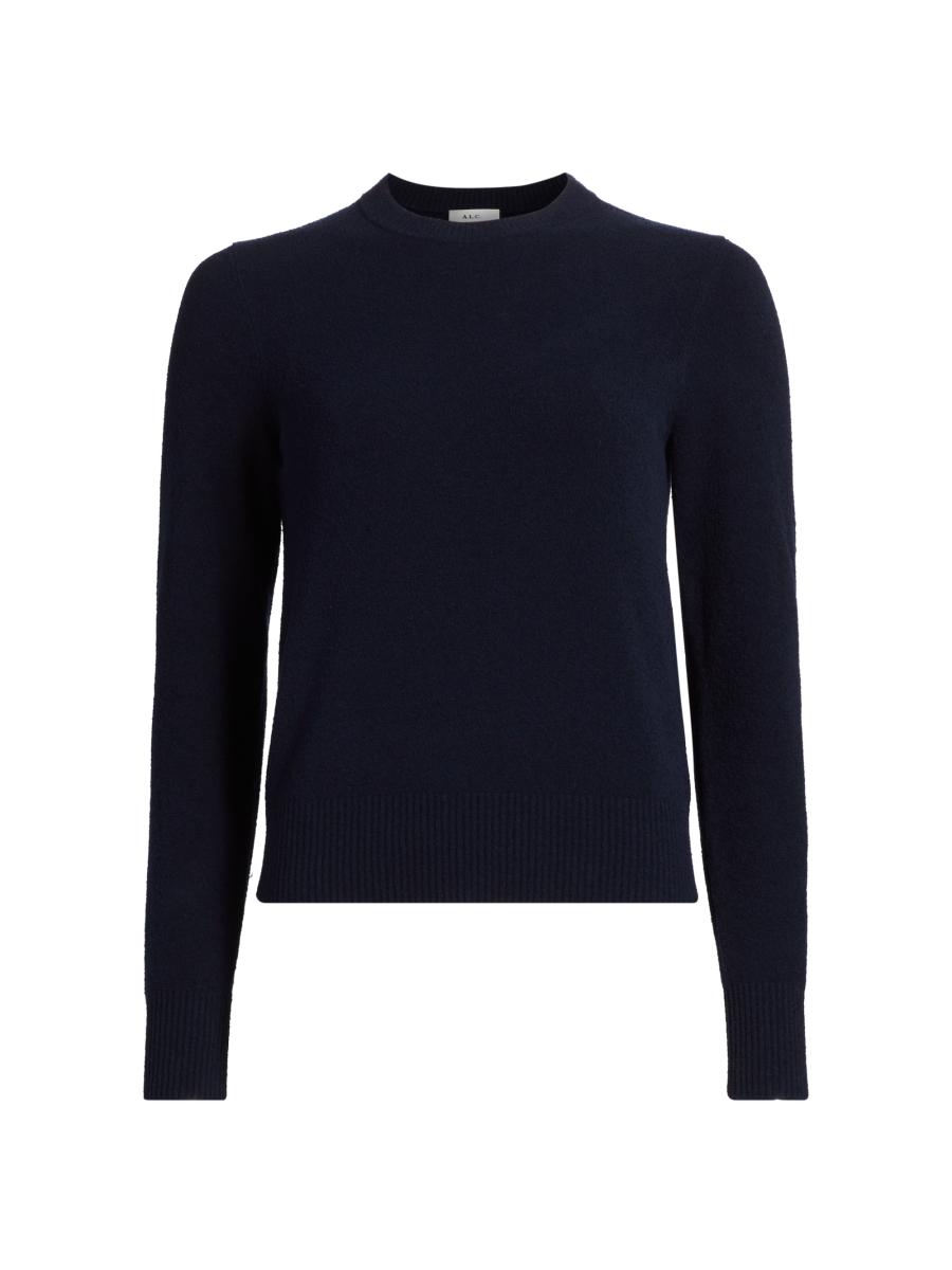 A.l.c Women's Bradley Cotton-blend Sweater In Midnight