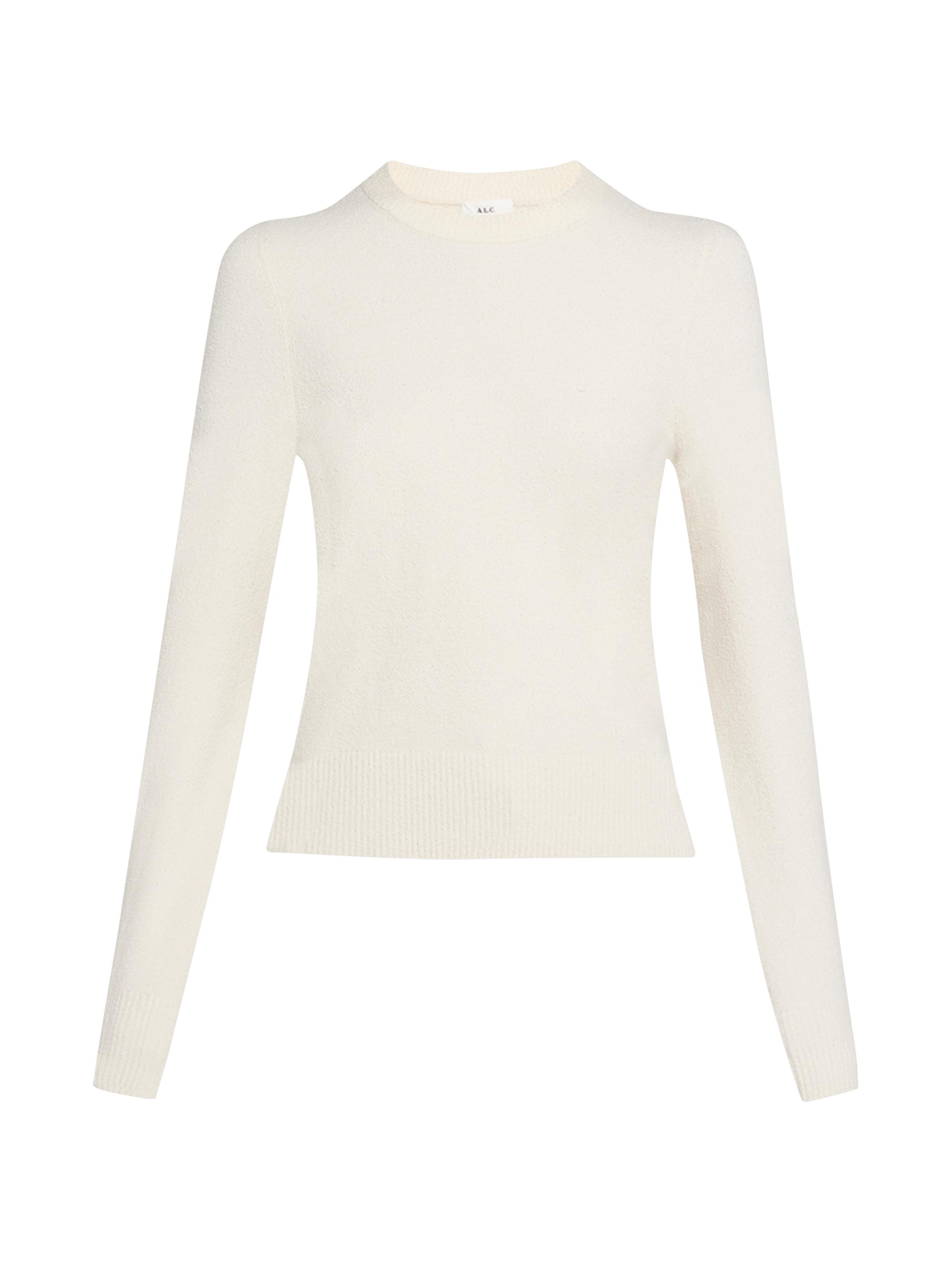 A.L.C. Women's Bradley Cotton-Blend Sweater - Off White