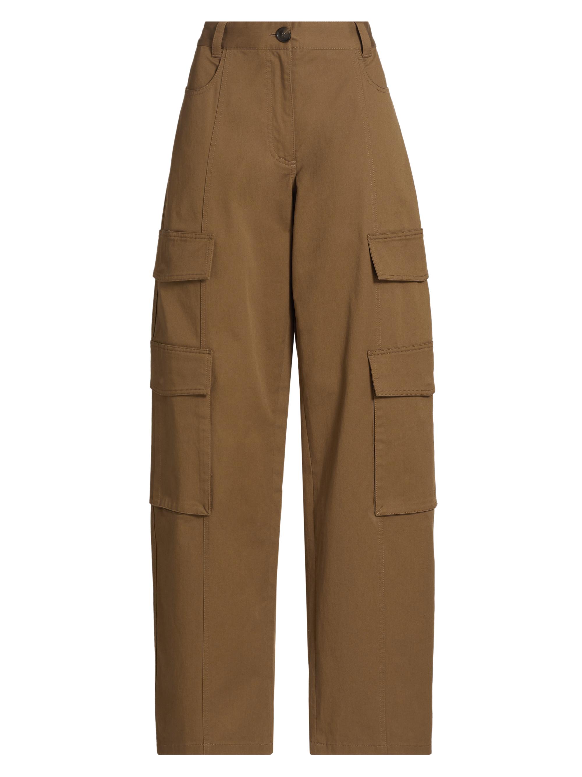 A.L.C. Women's Bea Stretch-Cotton High-Waisted Pants - Aged Bronze