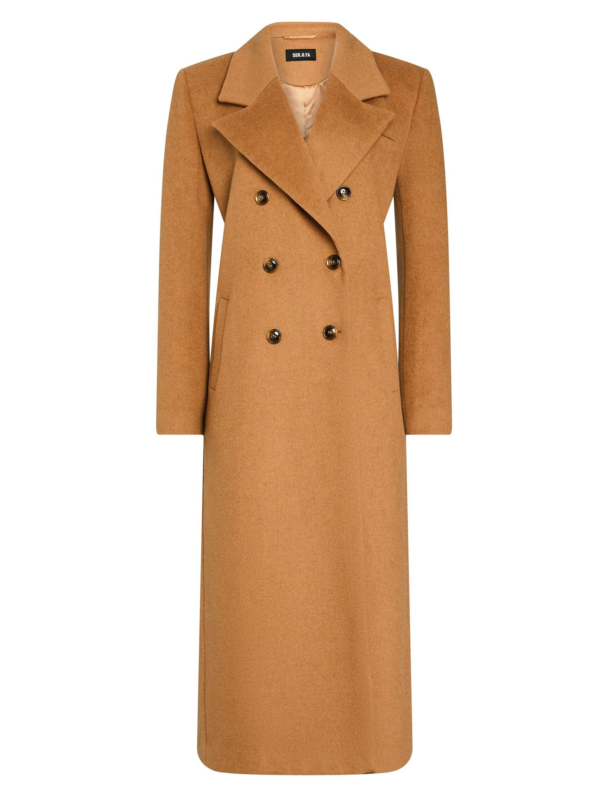 Ser.o.ya Women's Leche Wool Coat - Camel