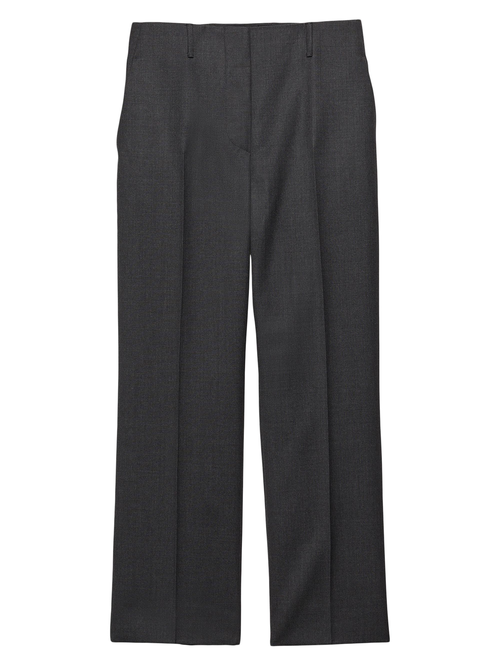 Prada Women's Gabardine Trousers - Grey