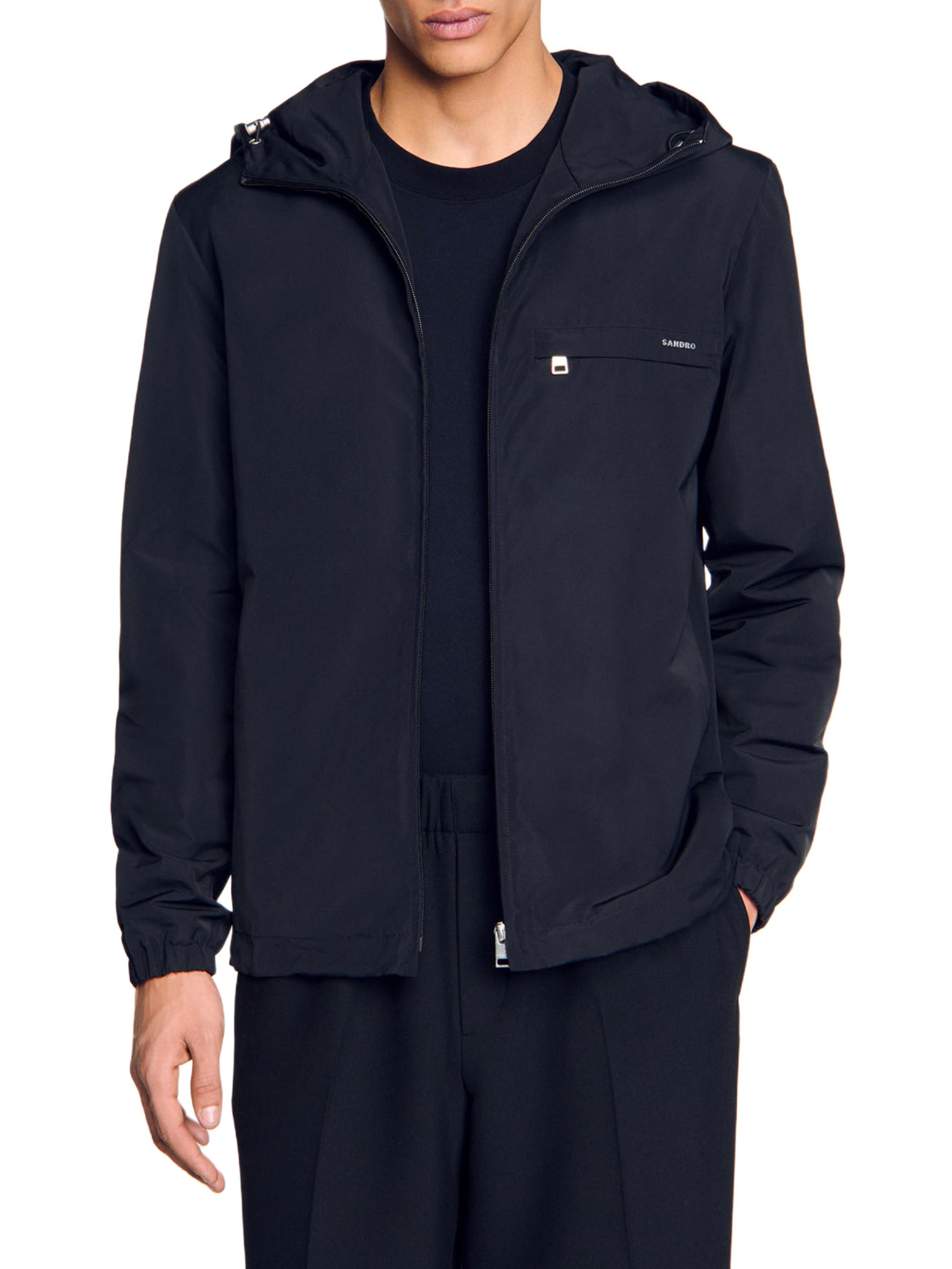 Sandro Nylon Windbreaker Jacket | Saks Fifth Avenue