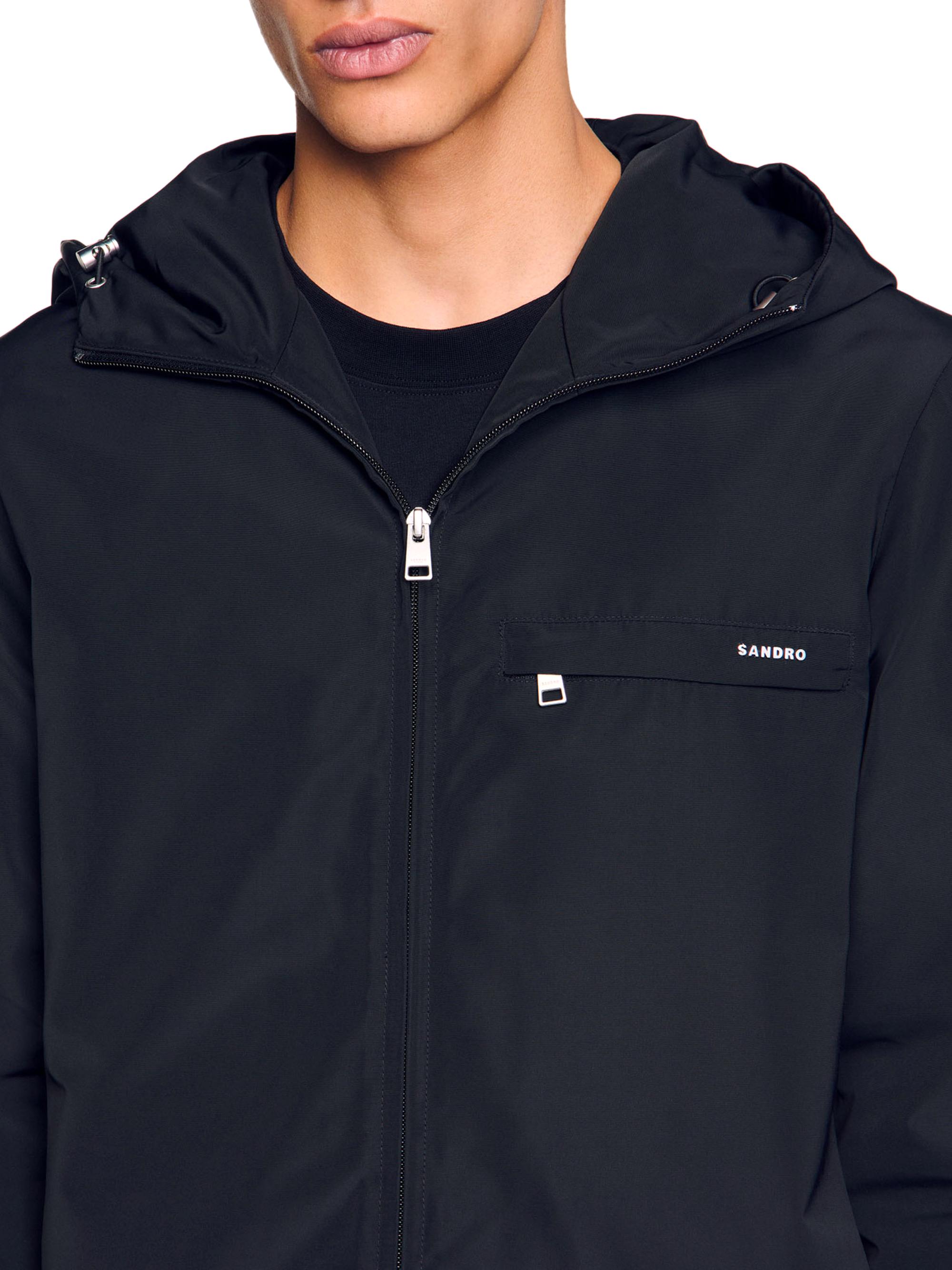 Sandro Nylon Windbreaker Jacket | Saks Fifth Avenue