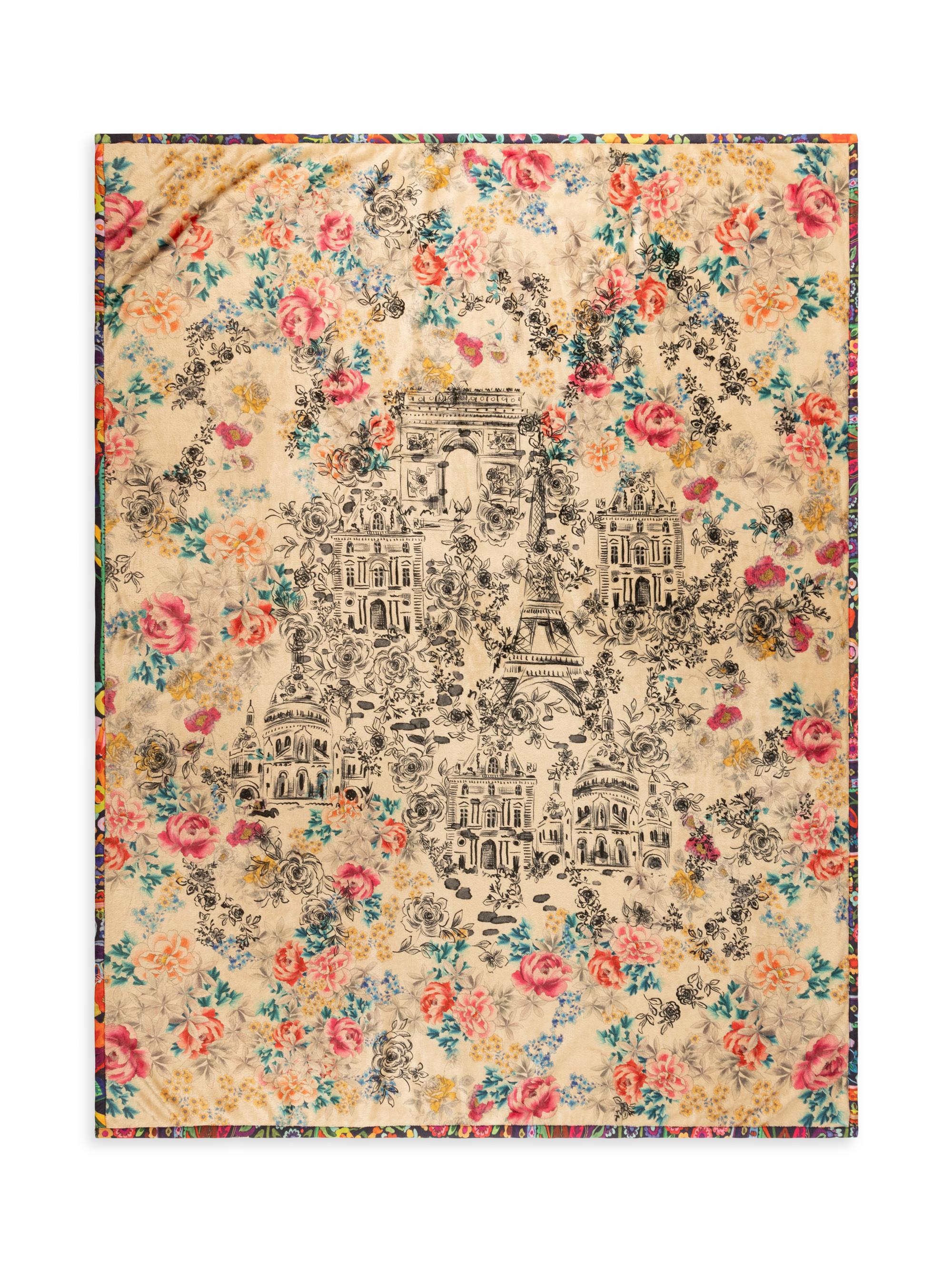 Johnny Was Laville Reversible Travel Blanket - Laville Scarf