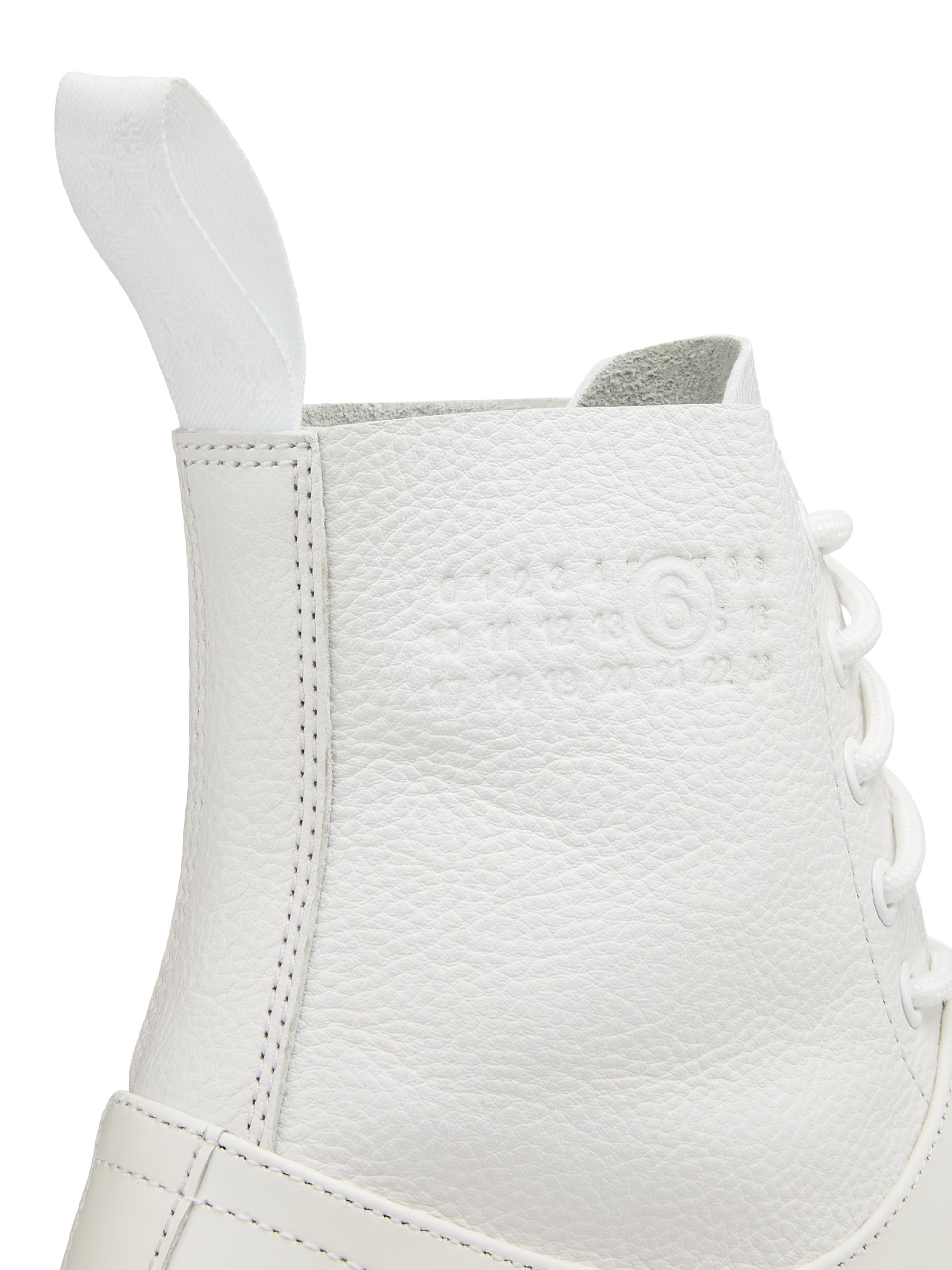 MM6 マルタンマルジェラ　ホワイト　ブーツ MM6 × Dr.Martens エムエムシックス メゾンマルジェラ ドクター