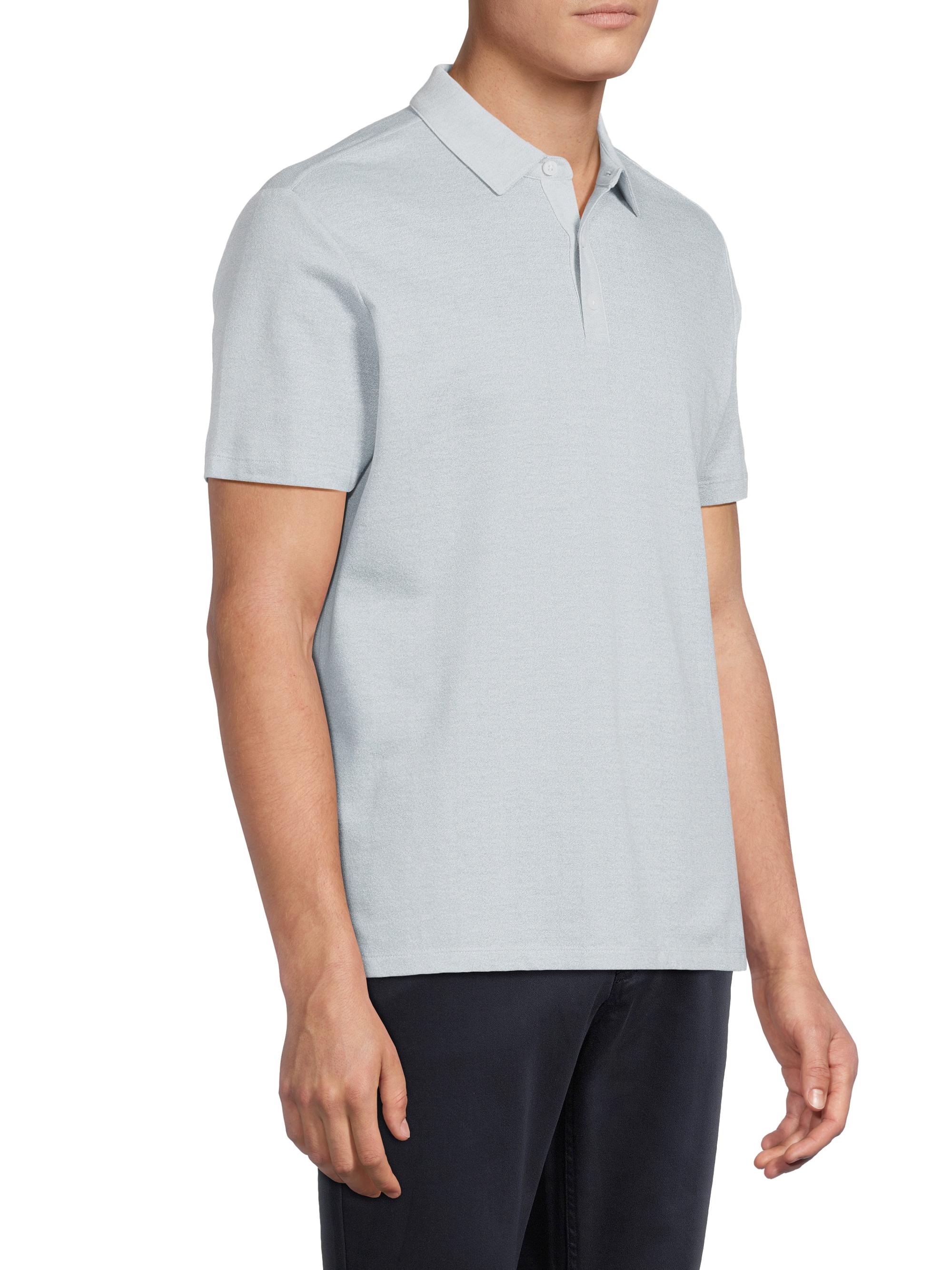 Robert Barakett Men's Roscoe Polo Shirt - Soft Teal | Thumbnail 4