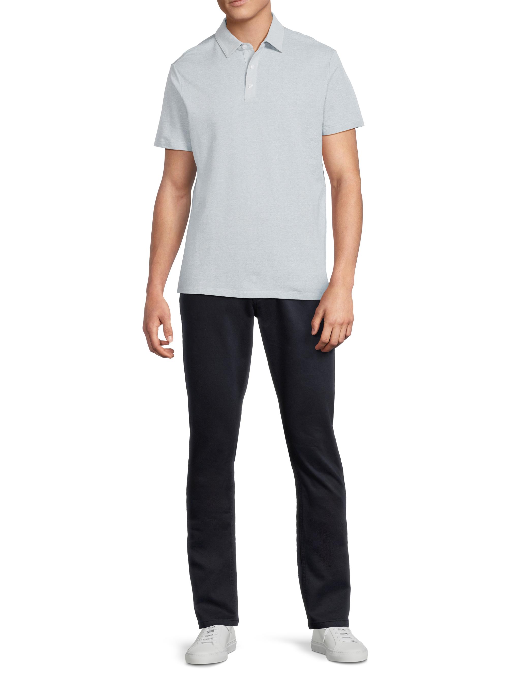 Robert Barakett Men's Roscoe Polo Shirt - Soft Teal | Thumbnail 2