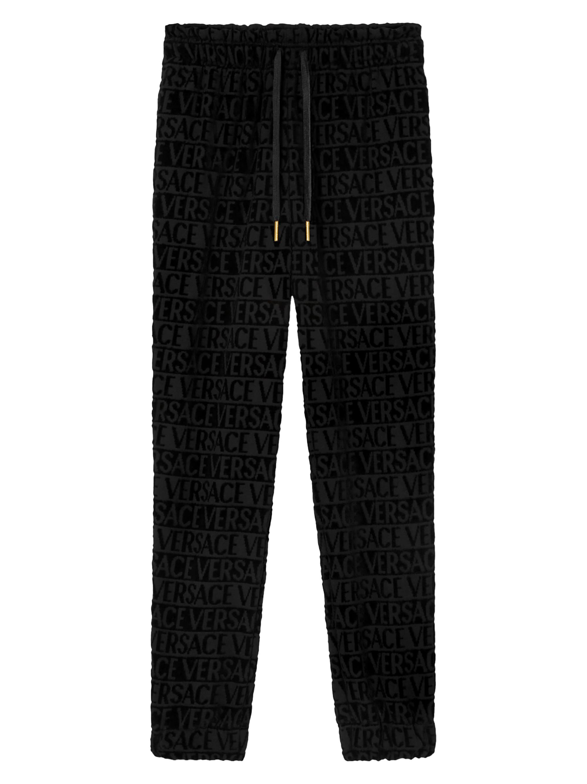 Versace Women's I Heart Baroque Joggers - Black Gold