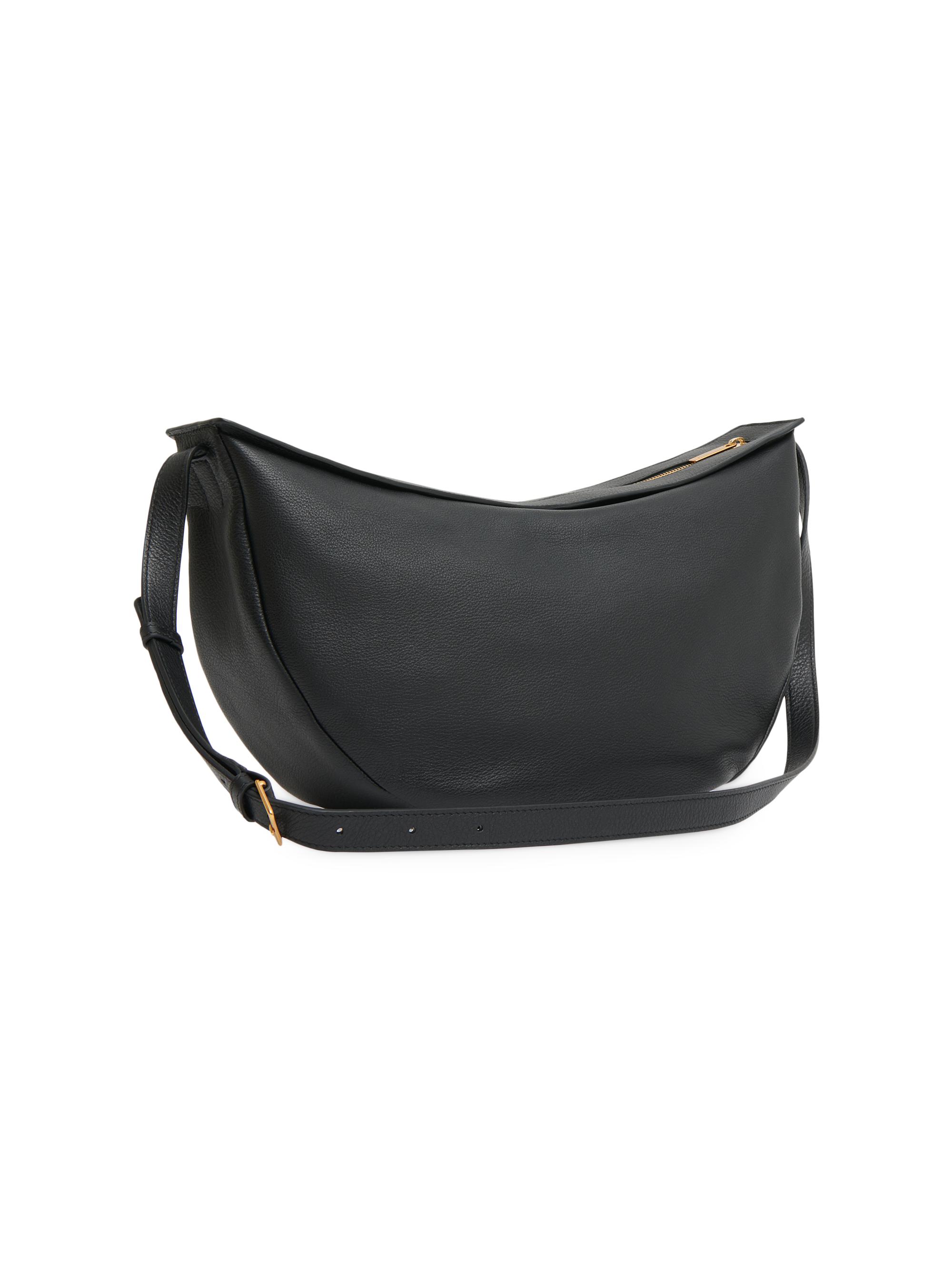 Mansur Gavriel Large Moon Leather Sling Crossbody Bag | Saks