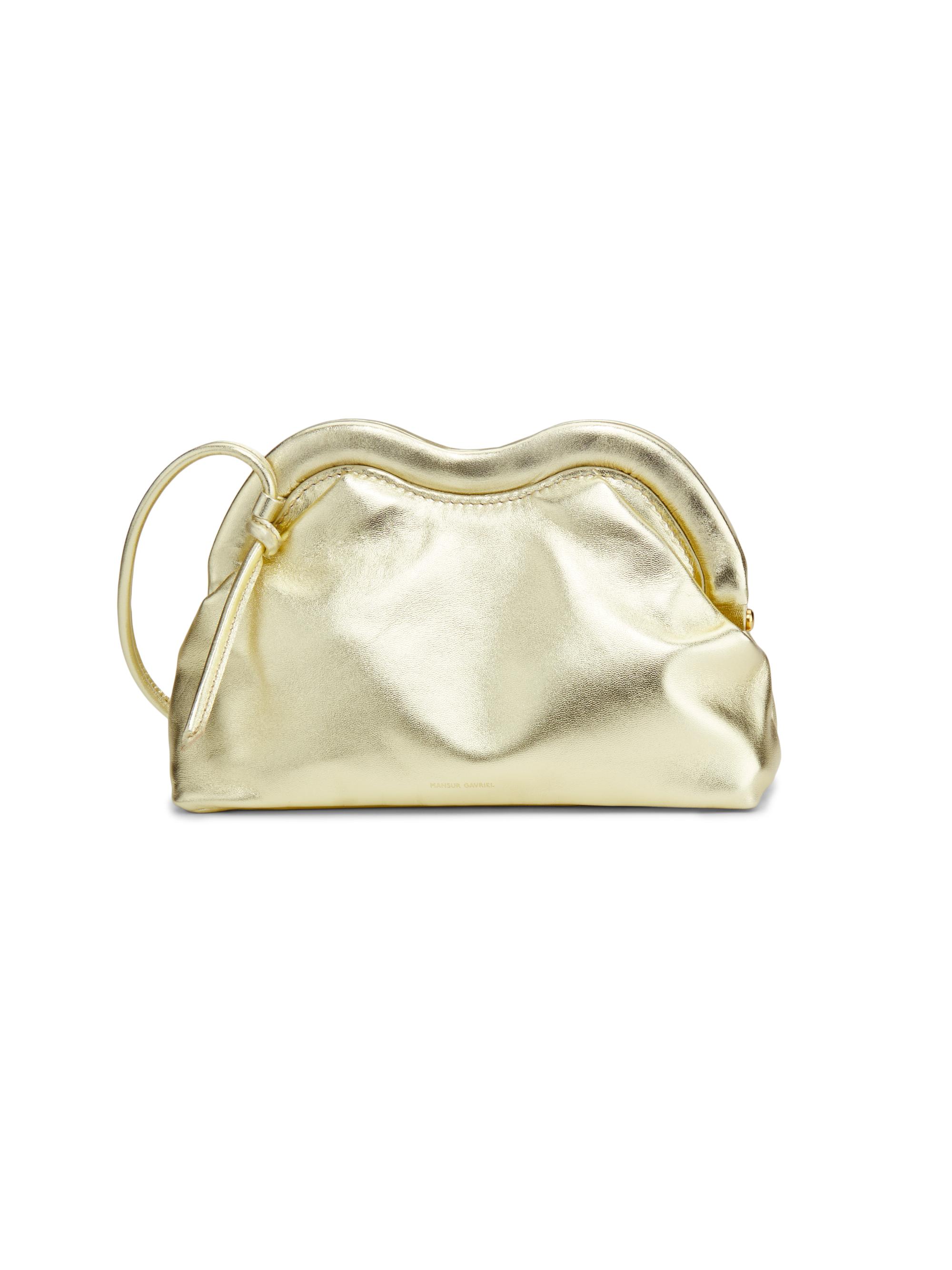 Mansur Gavriel Women's Baci Metallic Crossbody Bag - Gold