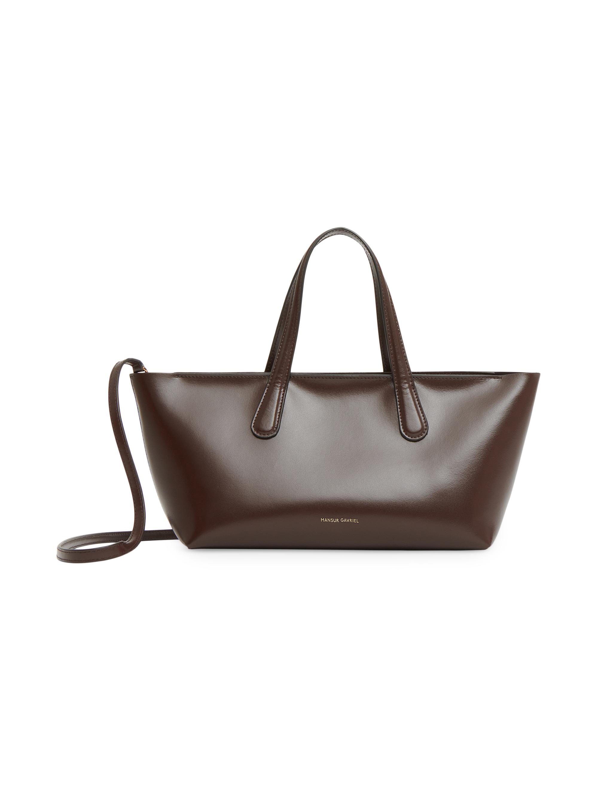 Mansur Gavriel Women's Mini Everyday Leather Bag - Chocolate
