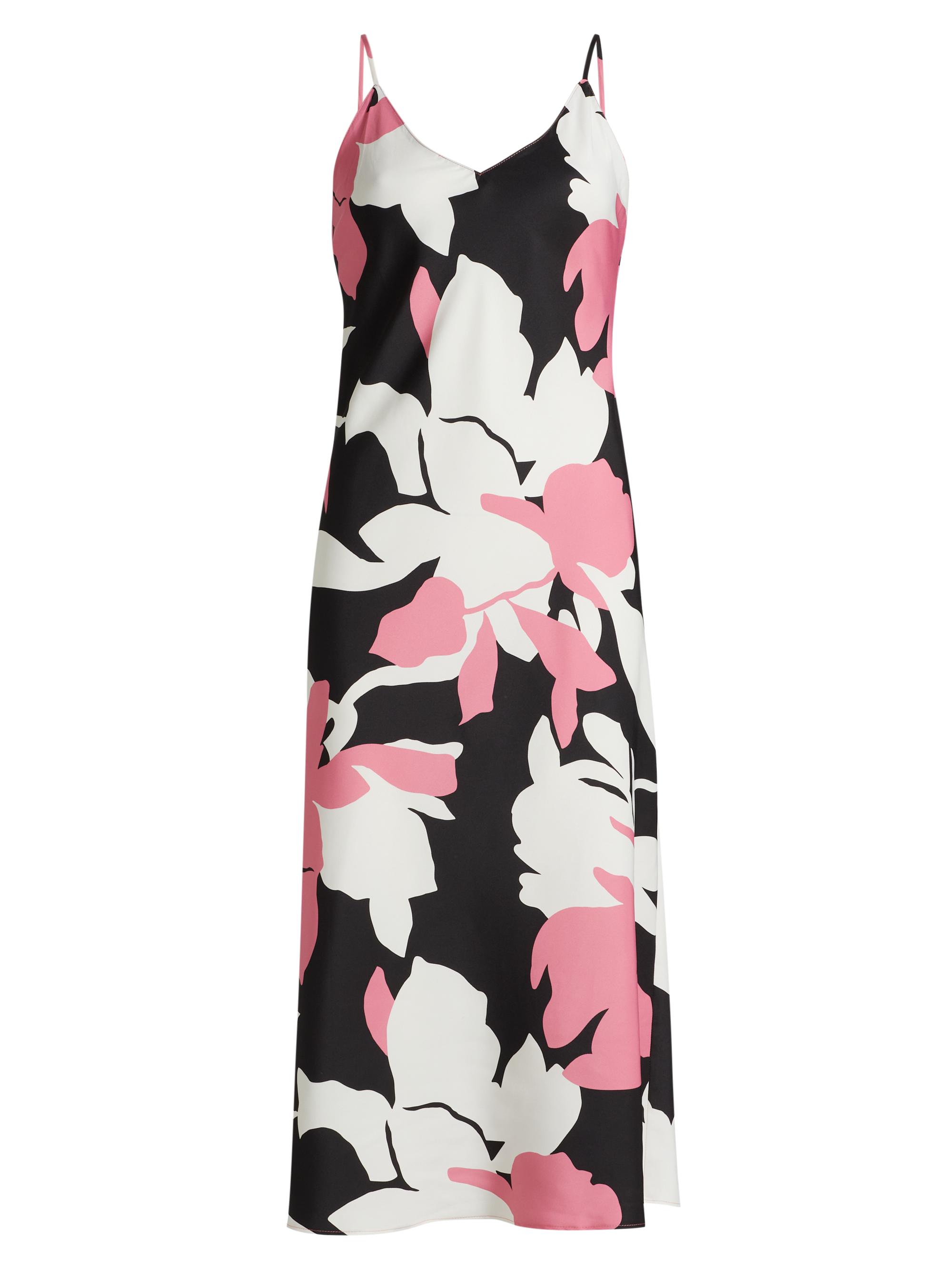 Natori Women's Niwashi Satin Nightgown - Pink Black