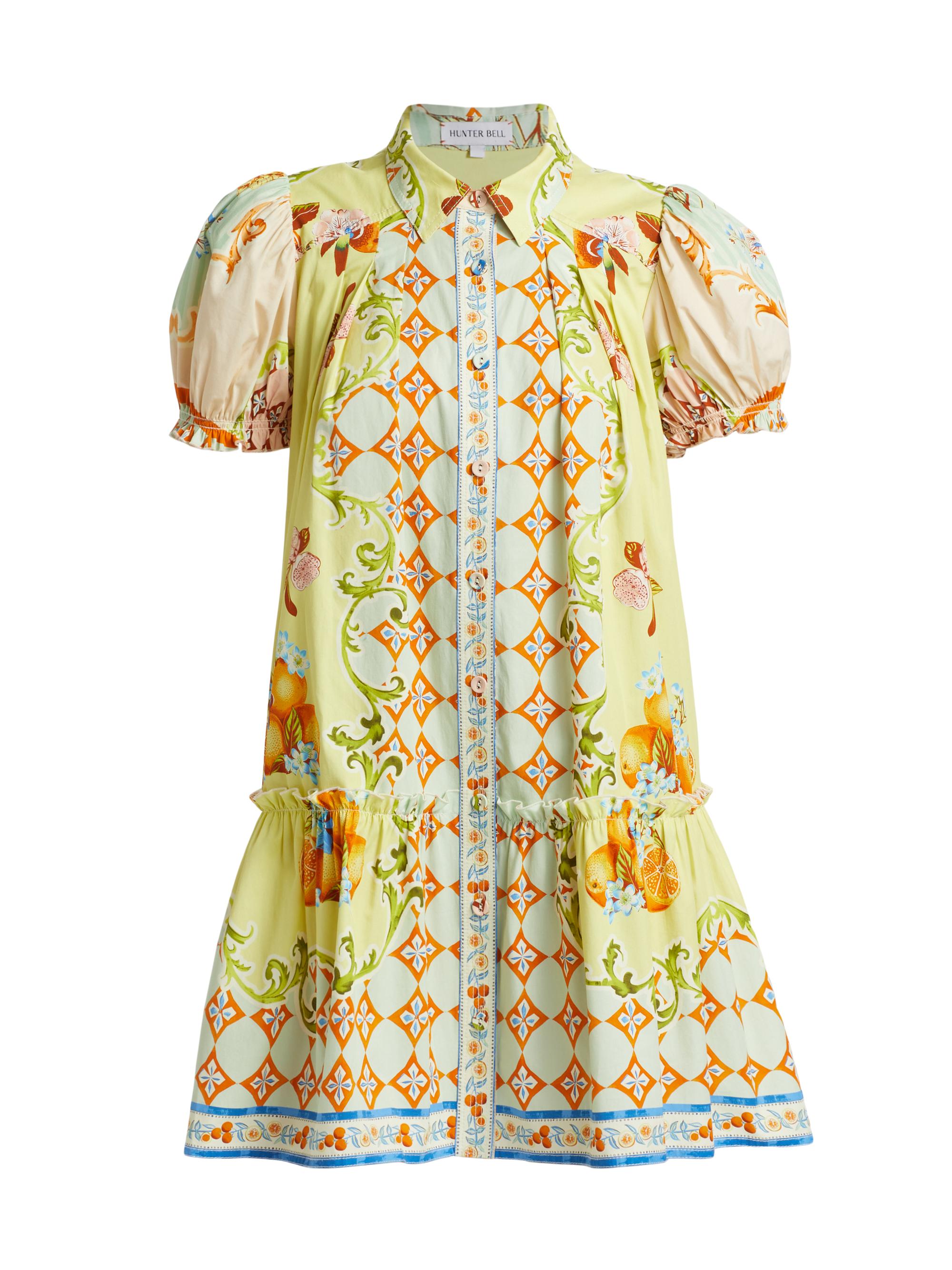 Hunter Bell Women's Drifter Mini Shirtdress - Gasparilla Gardens