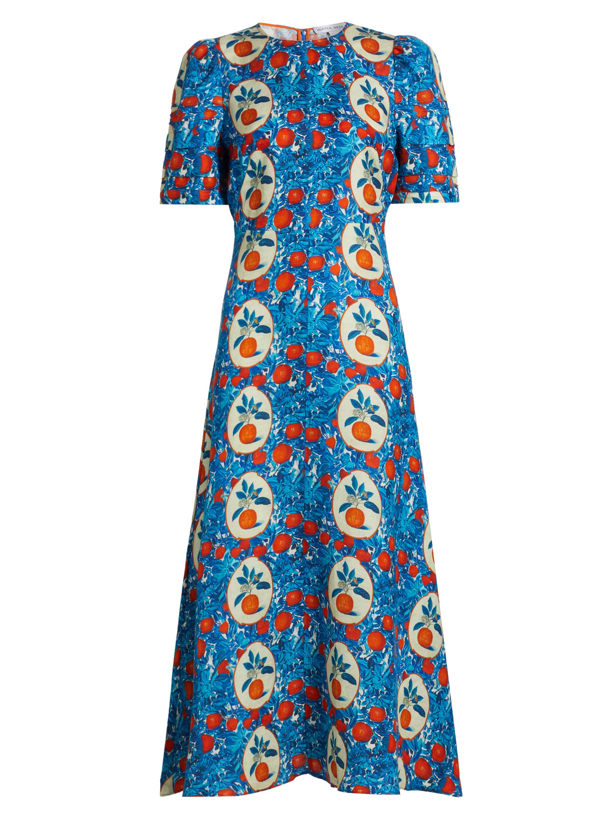 Hunter Bell Women's Casey Floral Maxi Dress - Orange Grove