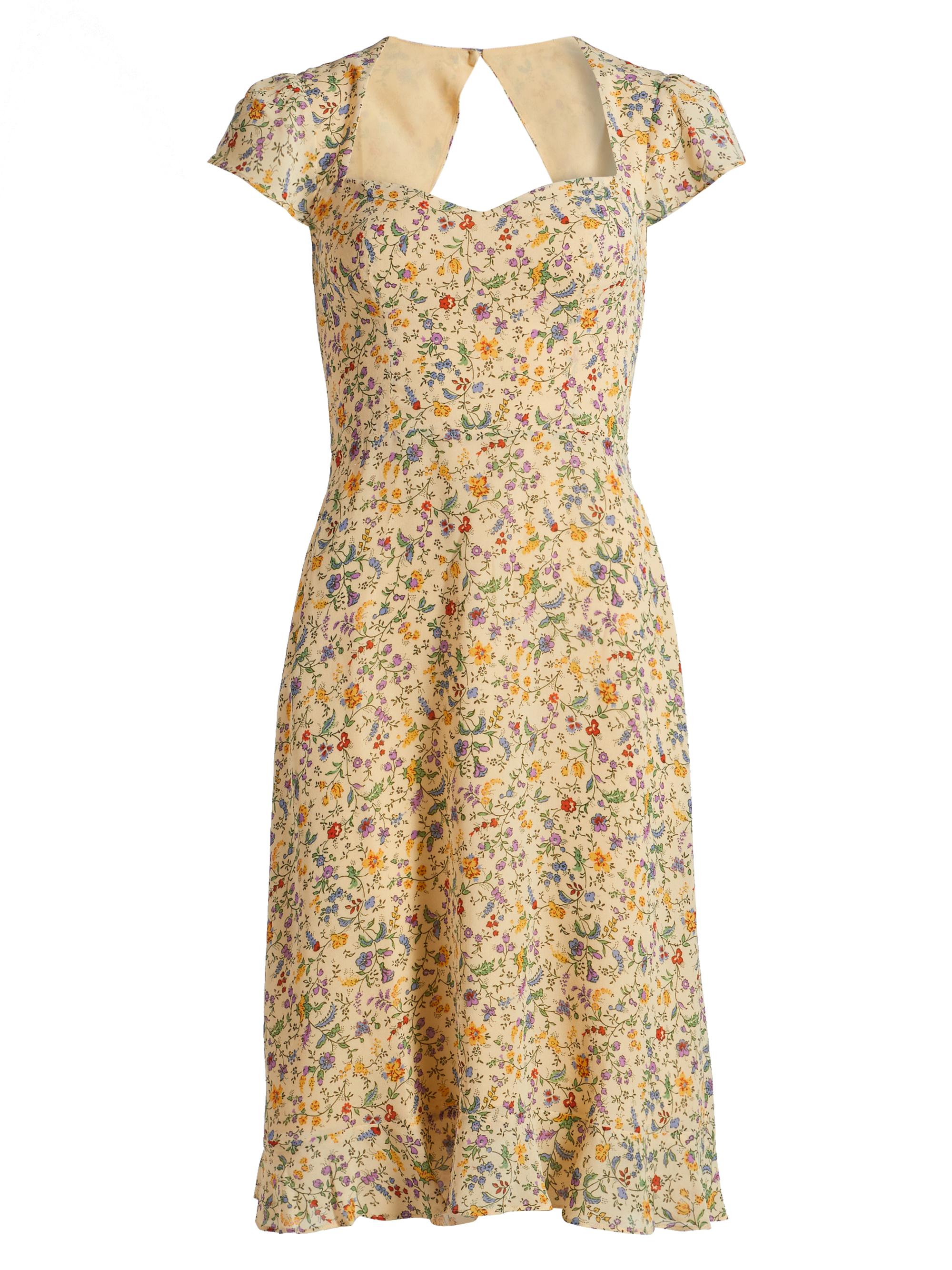 Rosi Floral Print Knee-Length Dress