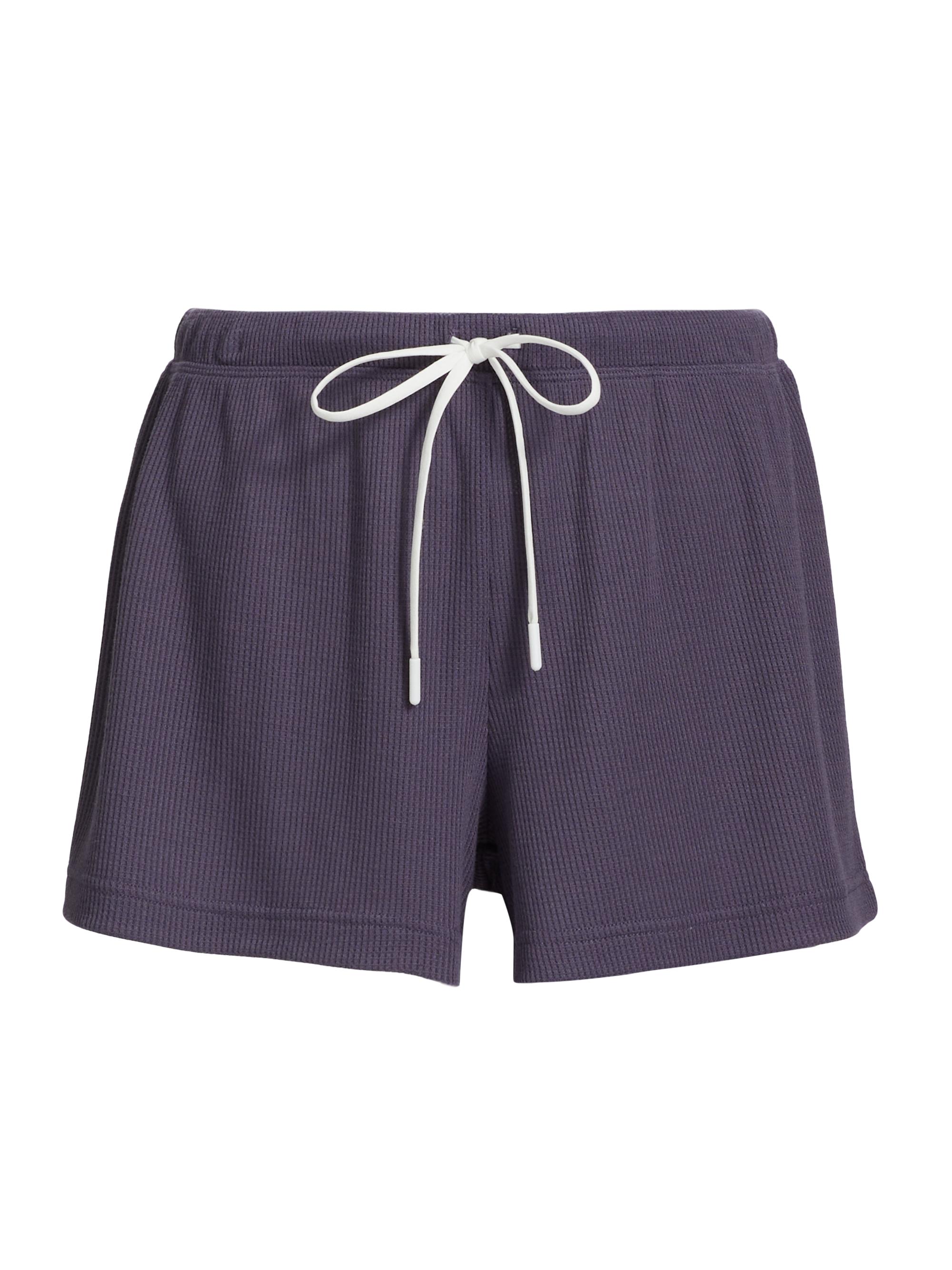 Natori EDIT Women's Mila Waffle-Knit Shorts - Twilight Blue