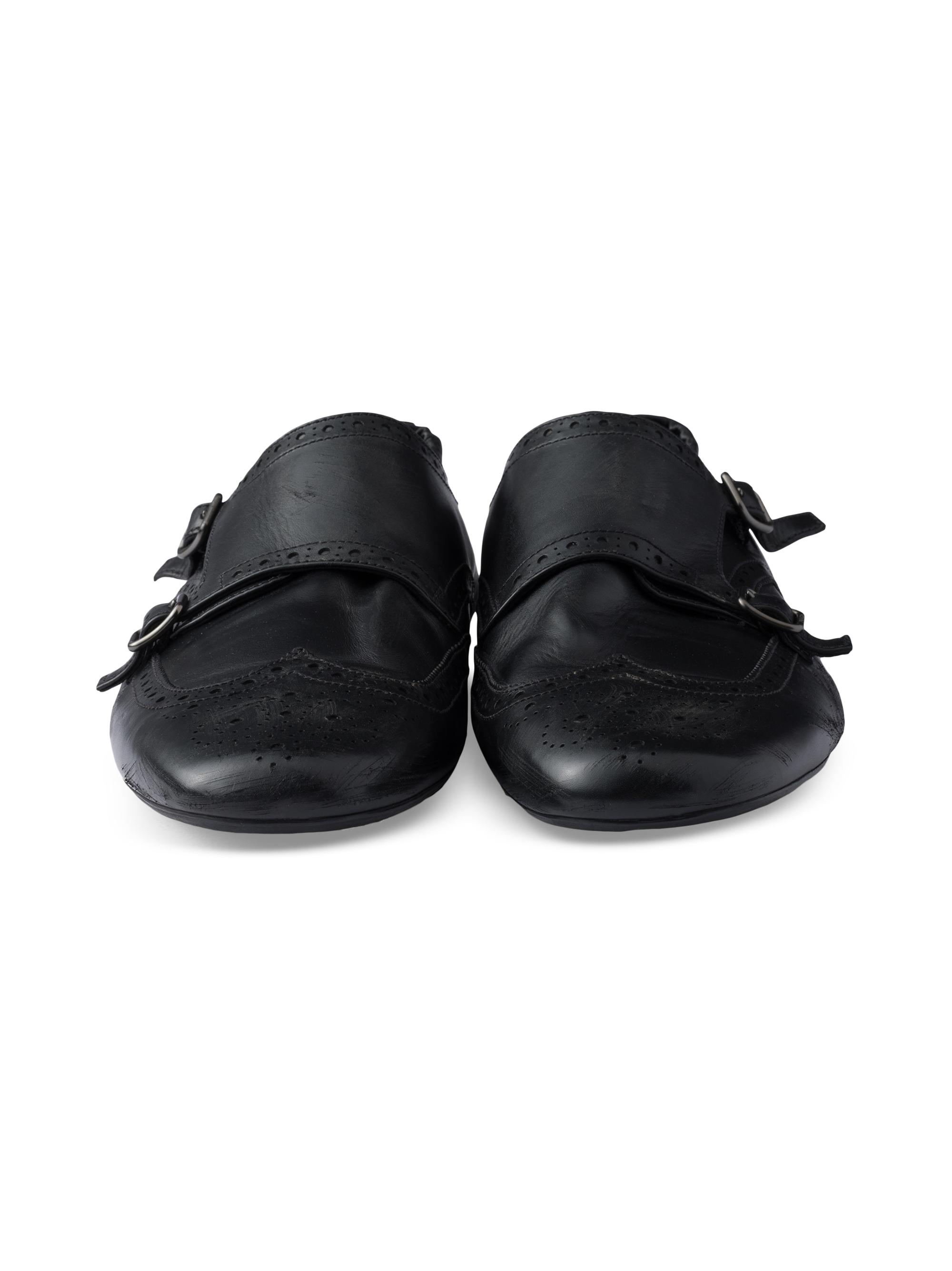 Prada Double Monk Strap Shoes | Saks Fifth Avenue