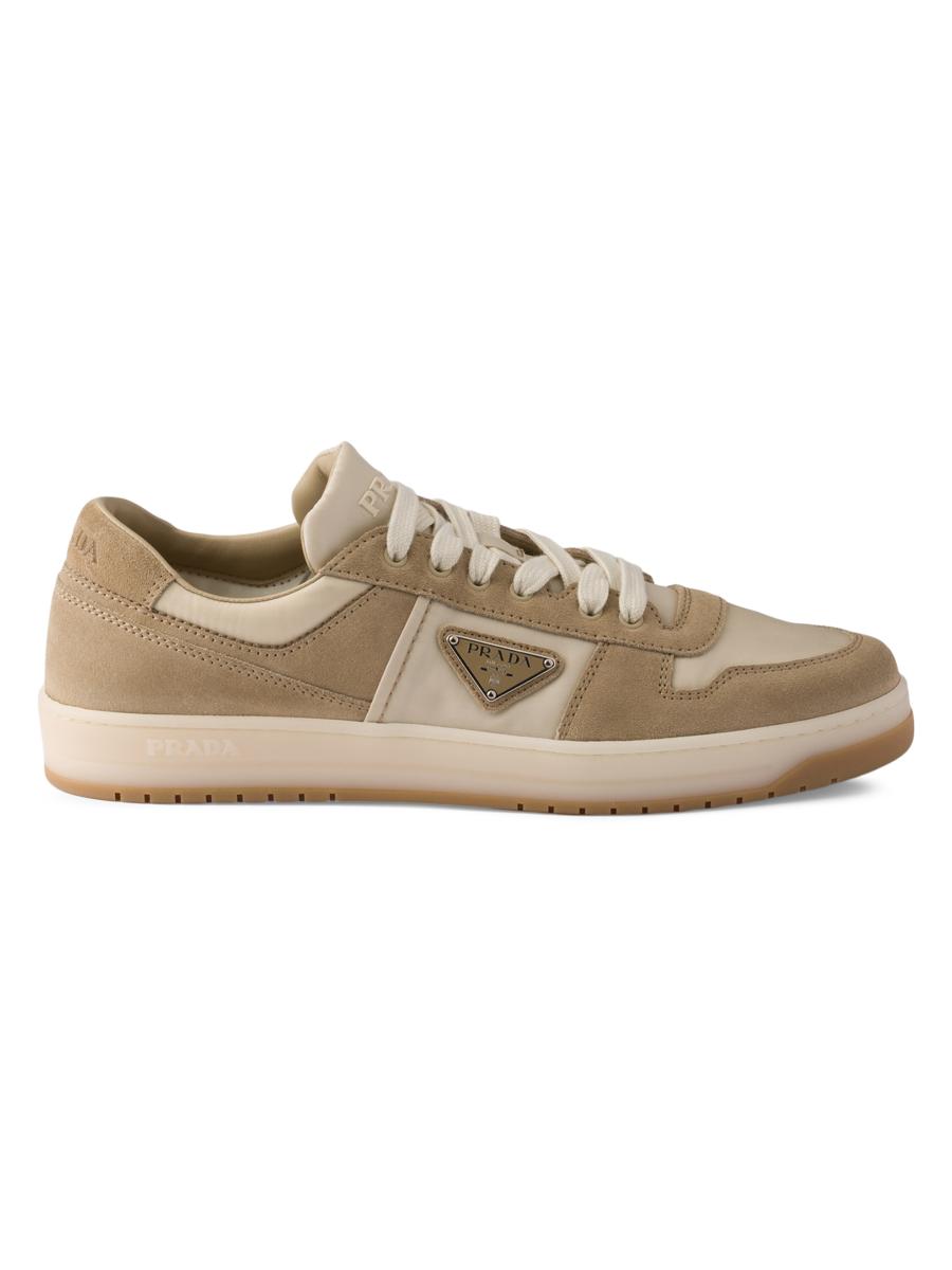 Prada Downtown Re-Nylon and Suede Sneakers | Saks Fifth Avenue