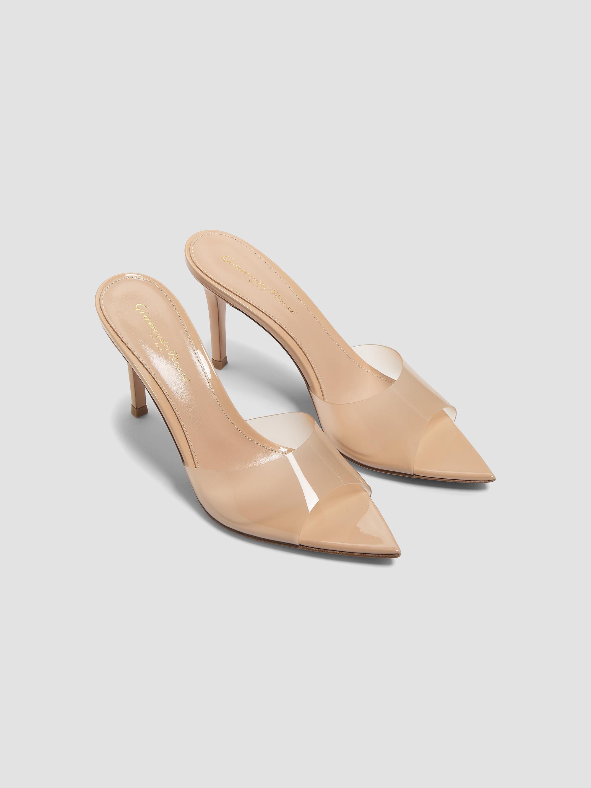 Gianvito Rossi Elle 85MM Stilleto-Heel Mules | Saks Fifth Avenue