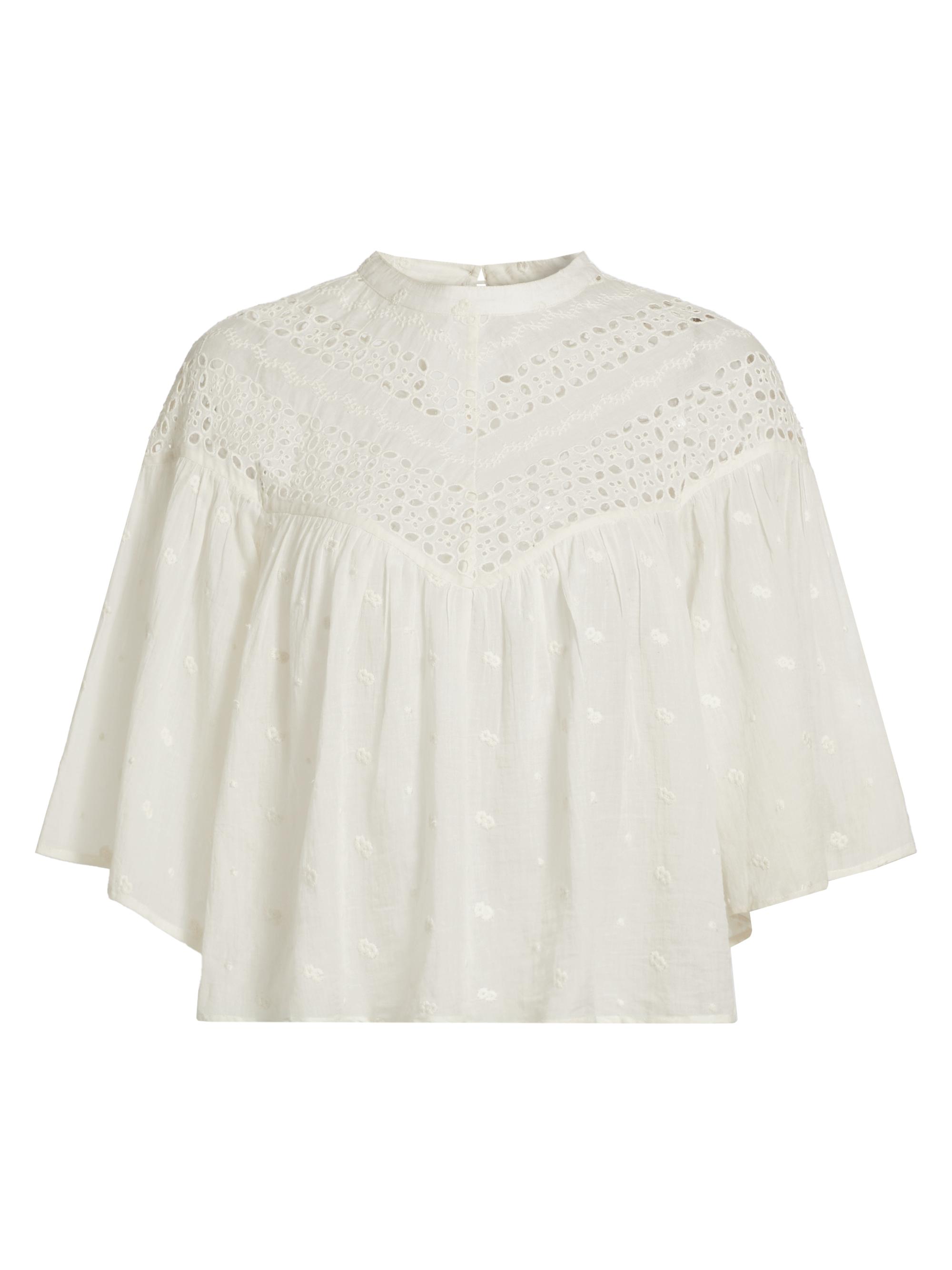 Nili Lotan Women's Mikki Cotton Blouse -