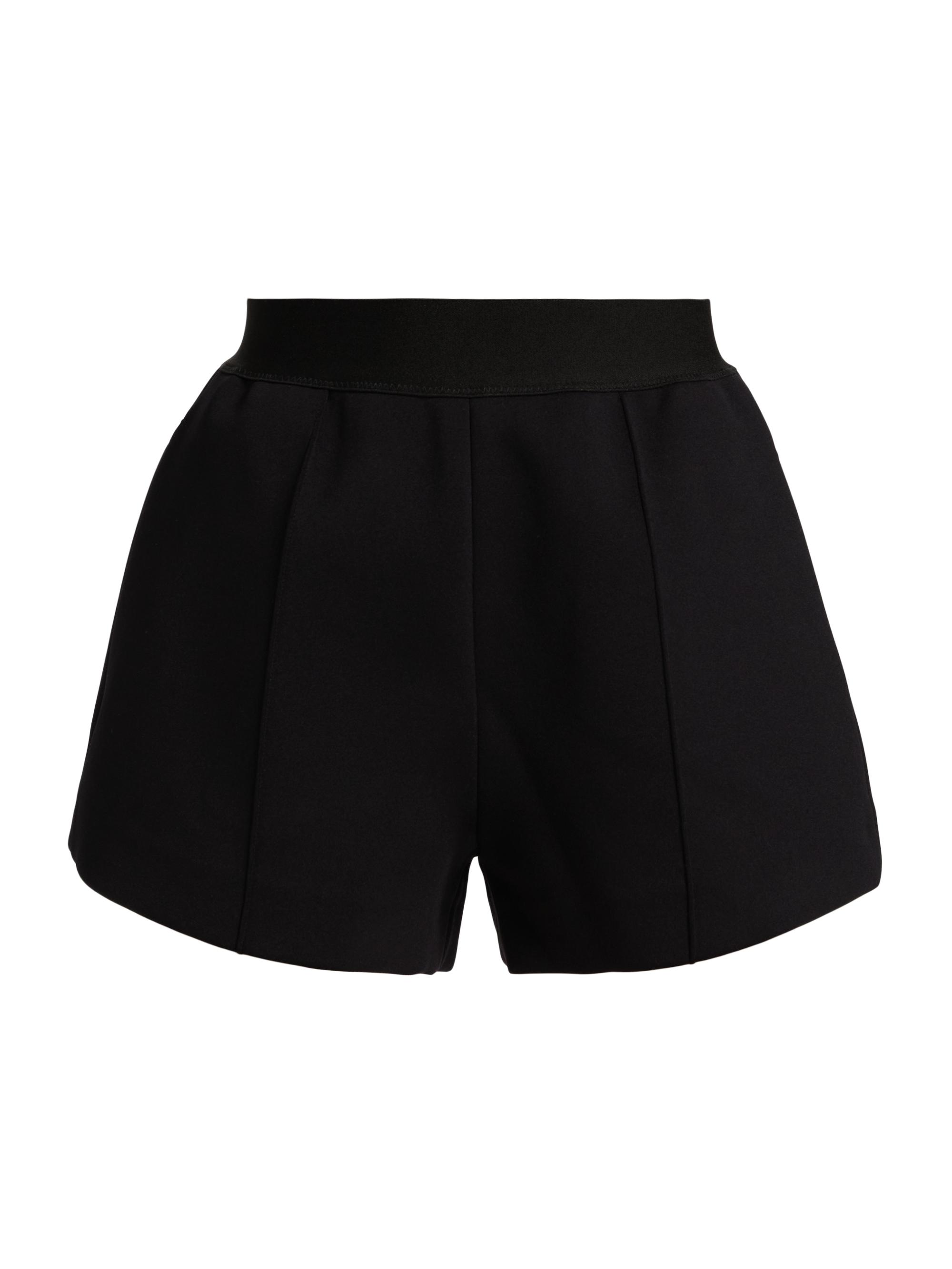 WARDROBE.NYC Women's Bonded Pull-On Shorts - Black
