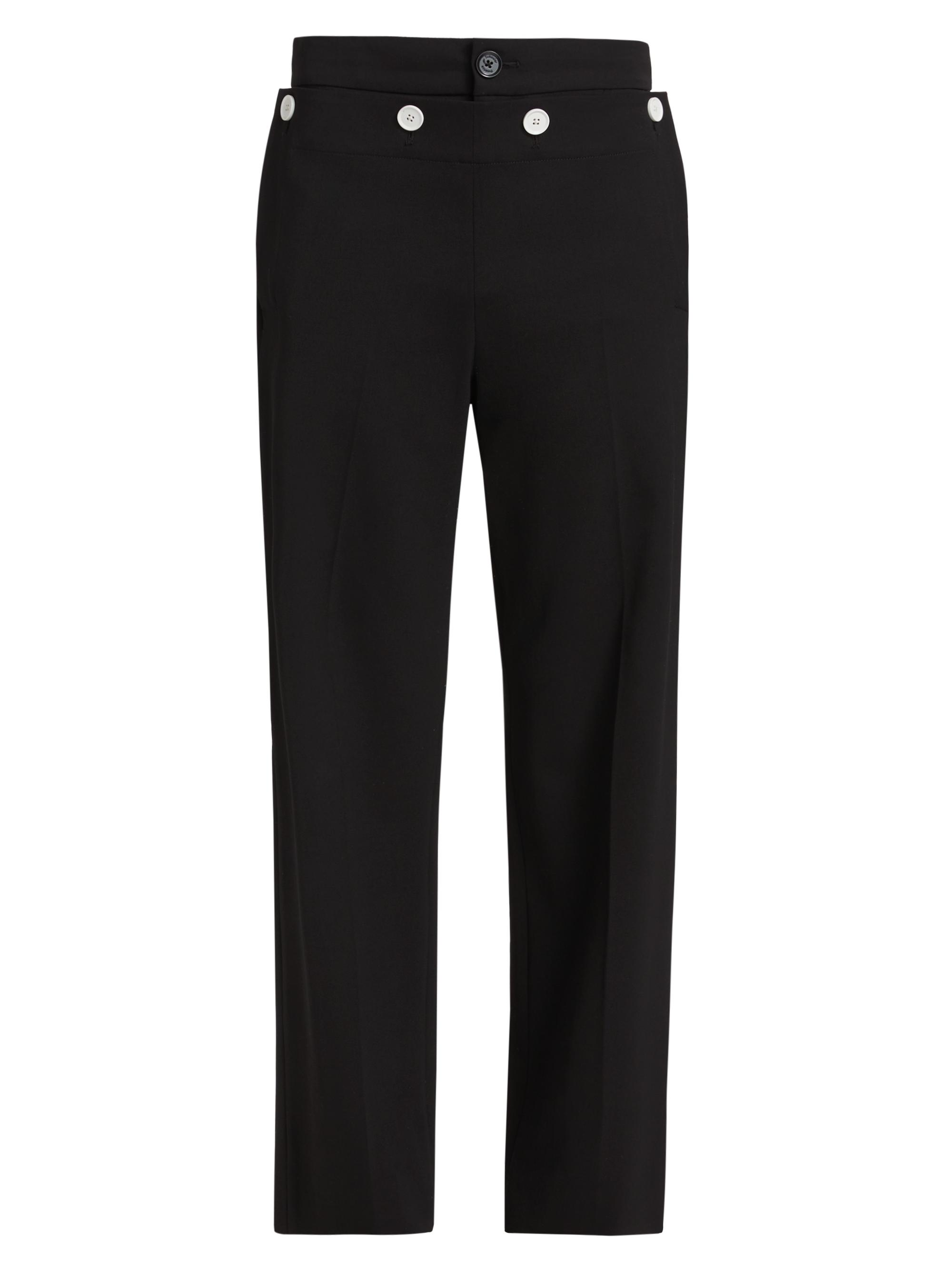 Proenza Schouler Oliver Wool Gabardine Pants | Saks Fifth Avenue