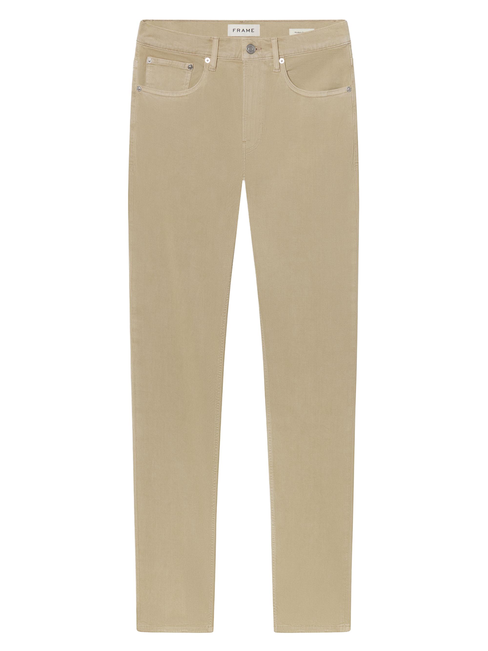 FRAME Men's Modern Straight-Leg Pants - Antique Beige