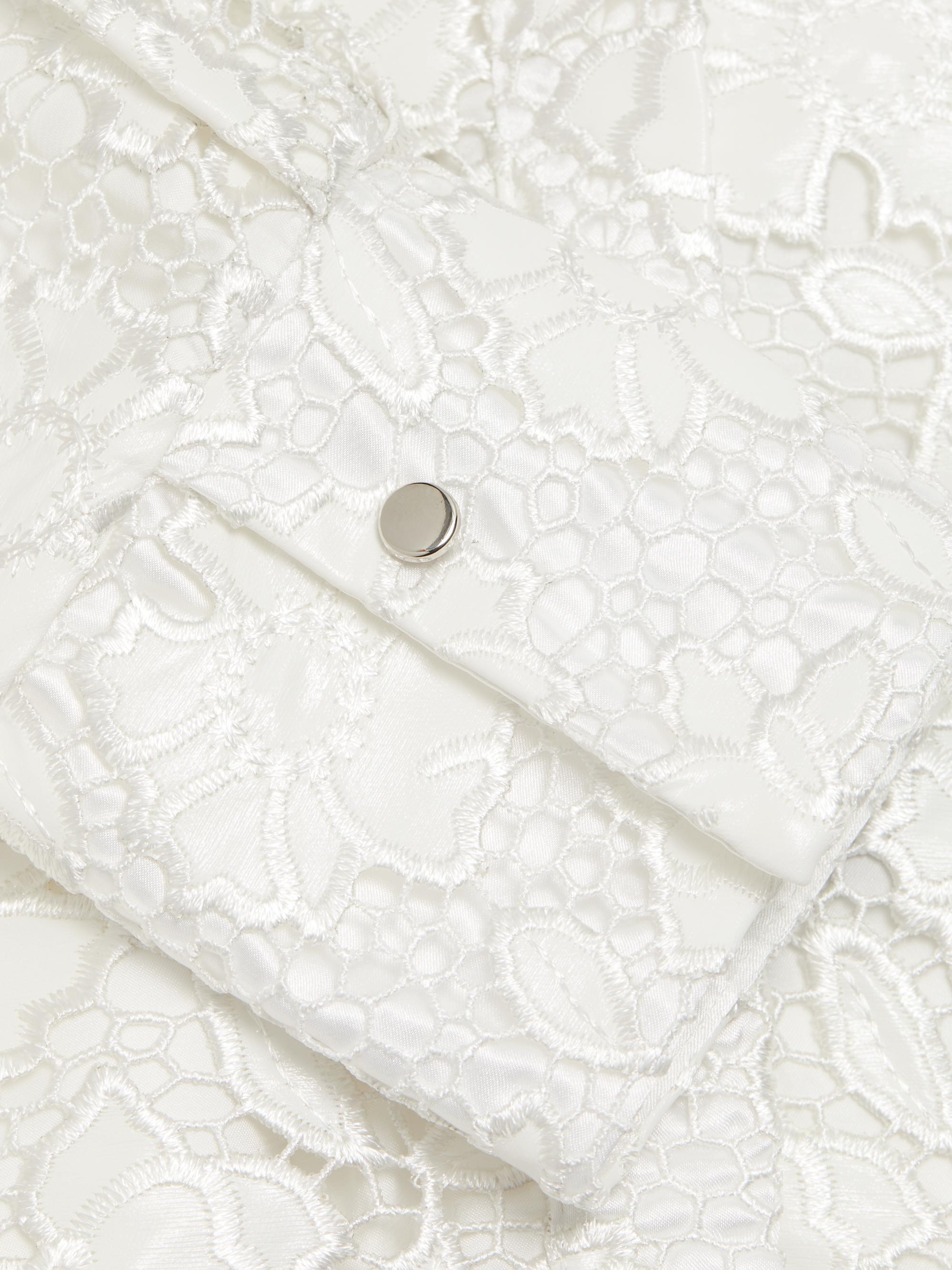 Toccin Beatrix Long-Sleeve Floral Lace Top | Saks Fifth Avenue