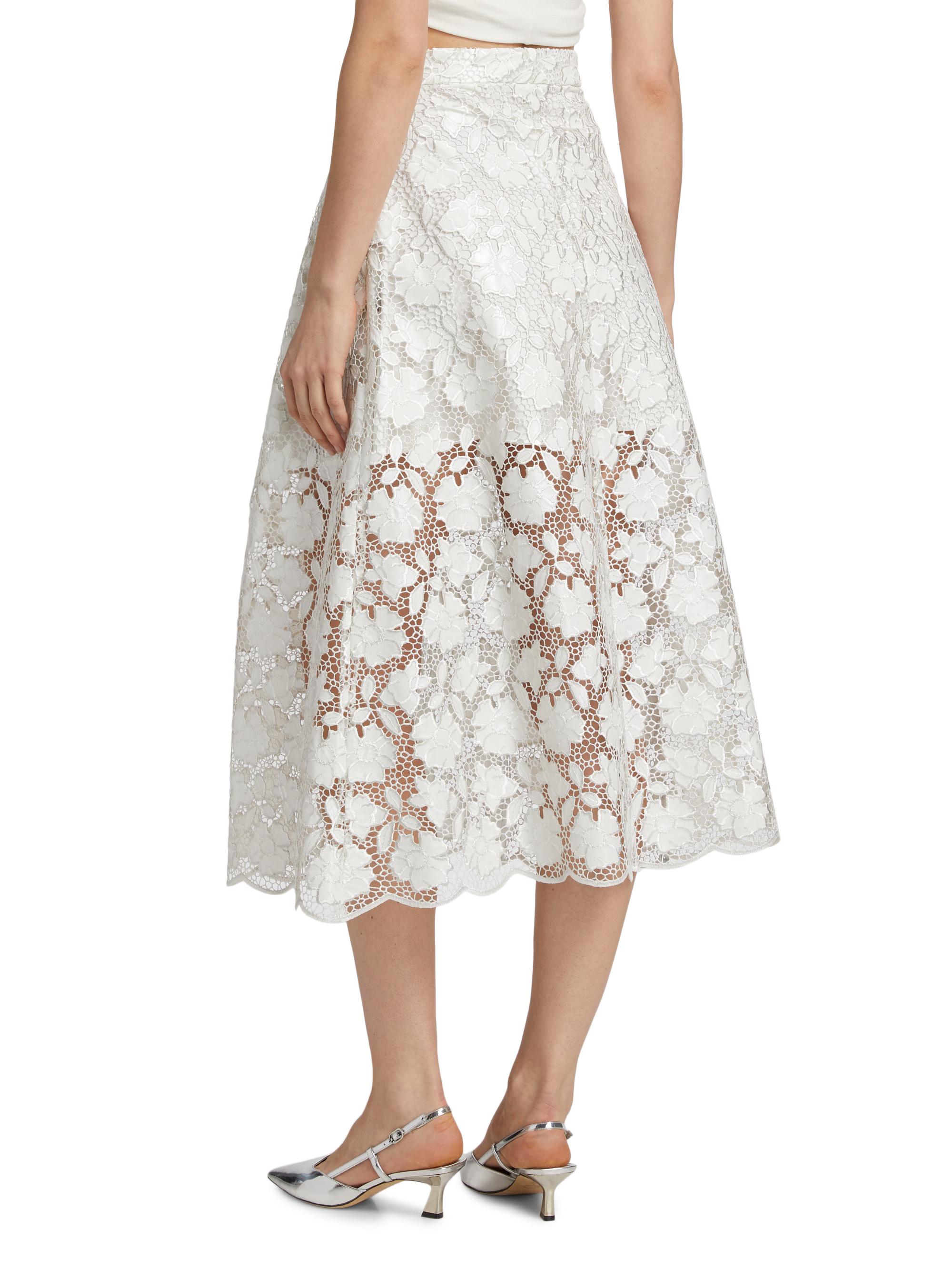 Toccin Stacy Lace Skirt | Saks Fifth Avenue