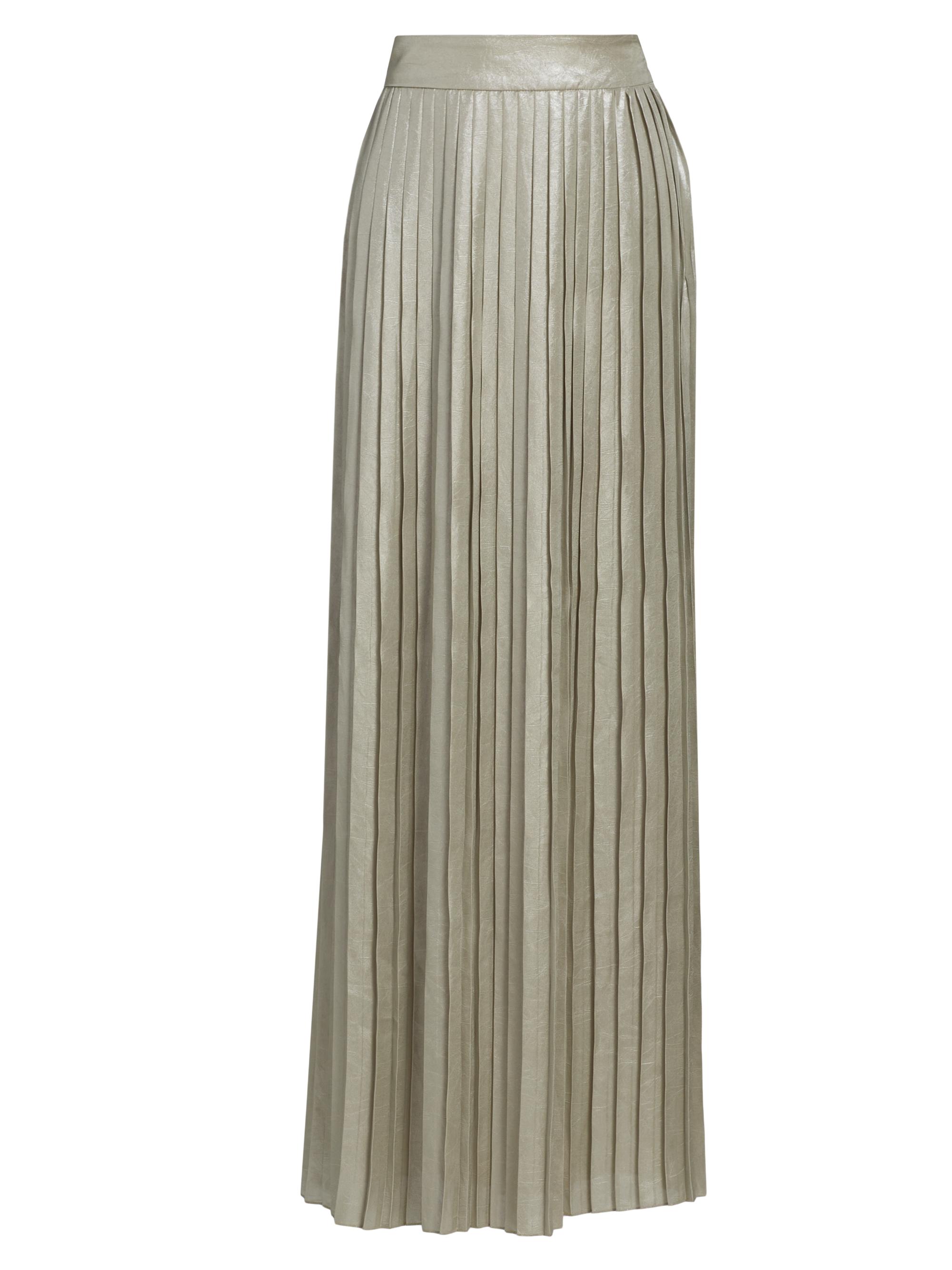 Toccin Women's Dillon Pleated Maxi-Skirt - Sage