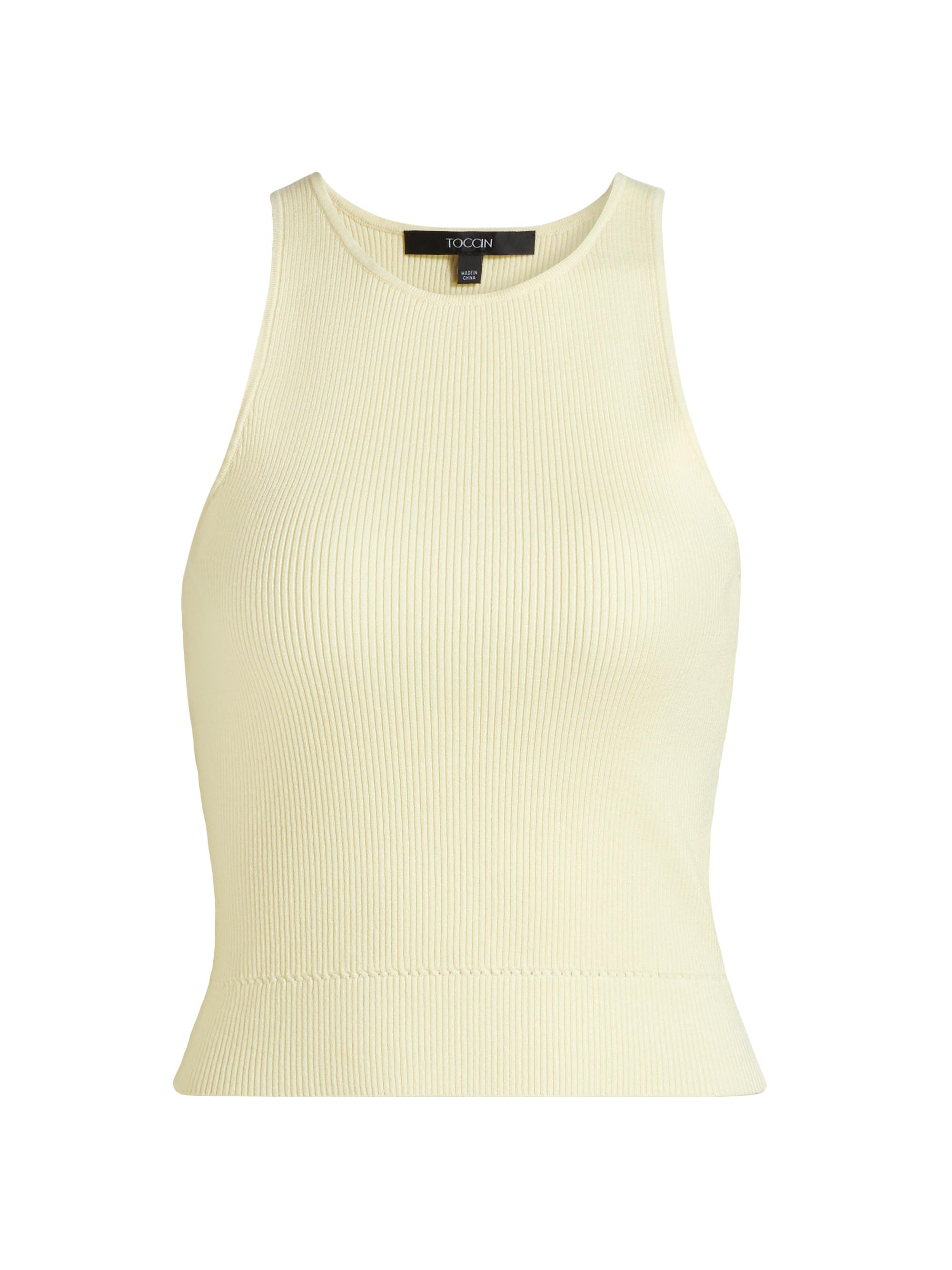 Alice + Olivia Tonita Stretch Ribbed Tank | Saks Fifth Avenue