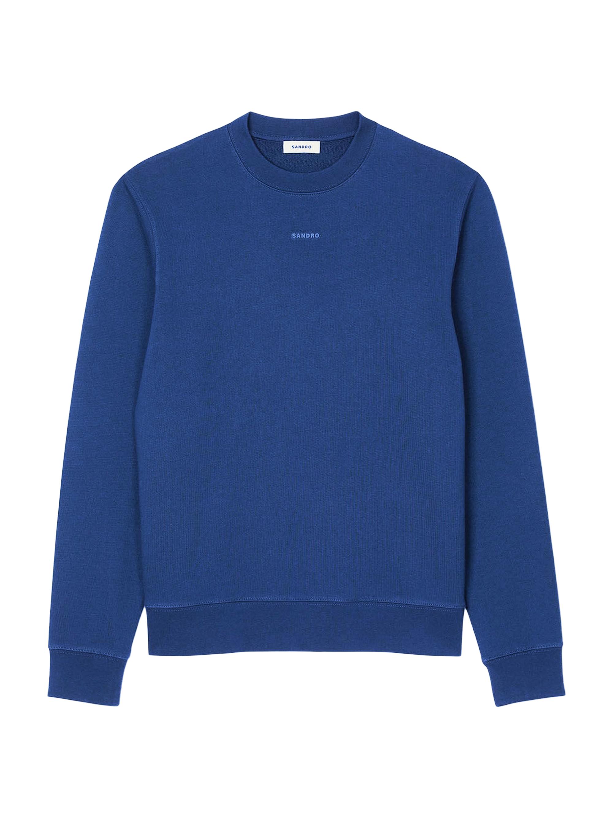 Sandro Men's Logo Sweatshirt - Midnight Blue