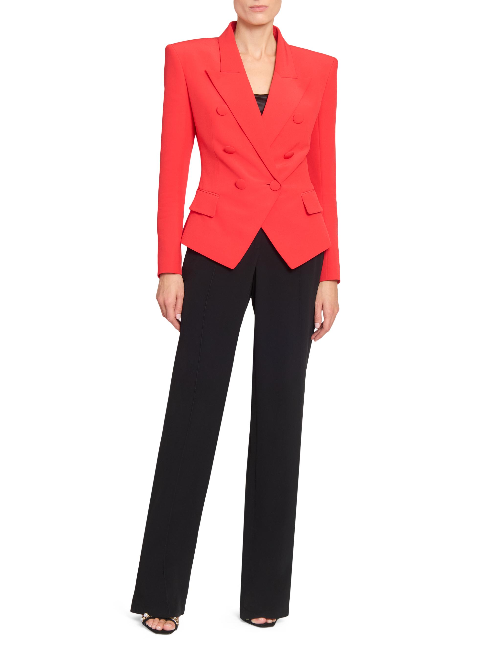 Balmain Crepe Fitted Jacket | Saks Fifth Avenue
