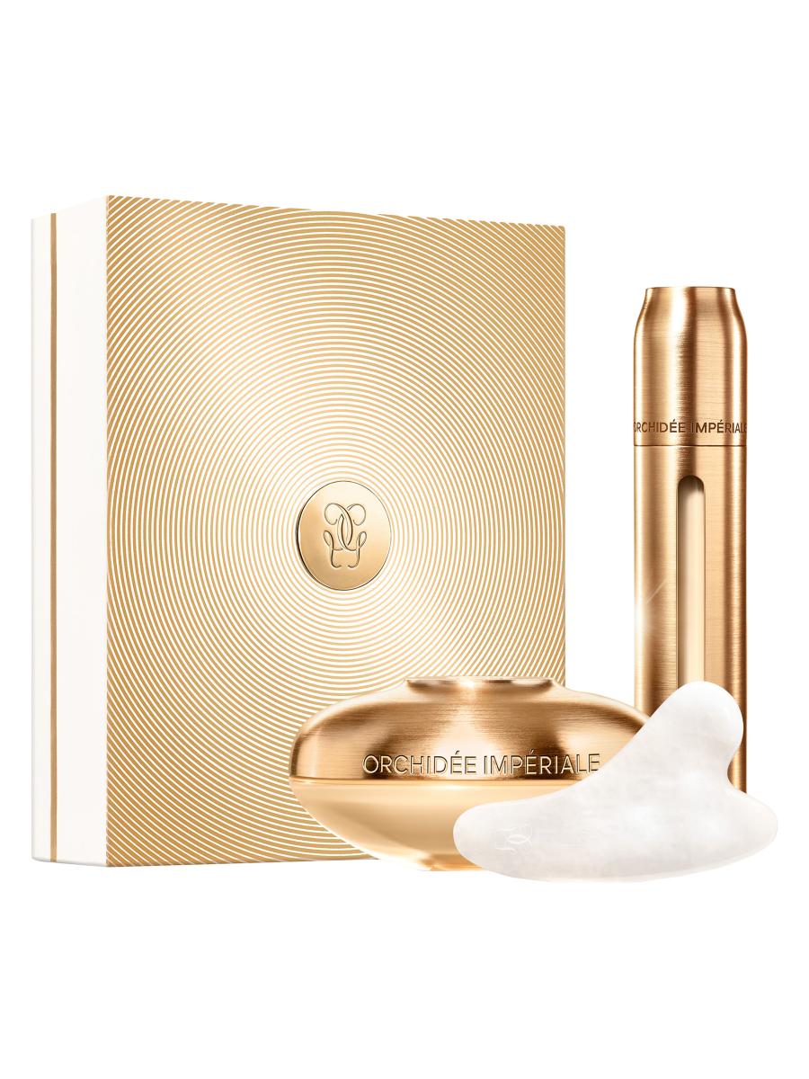 GUERLAIN ORCHIDÉE IMPÉRIALE アイクリームセット Amazon.co.jp: ゲラン Orchidee Imperiale Exceptional Complete
