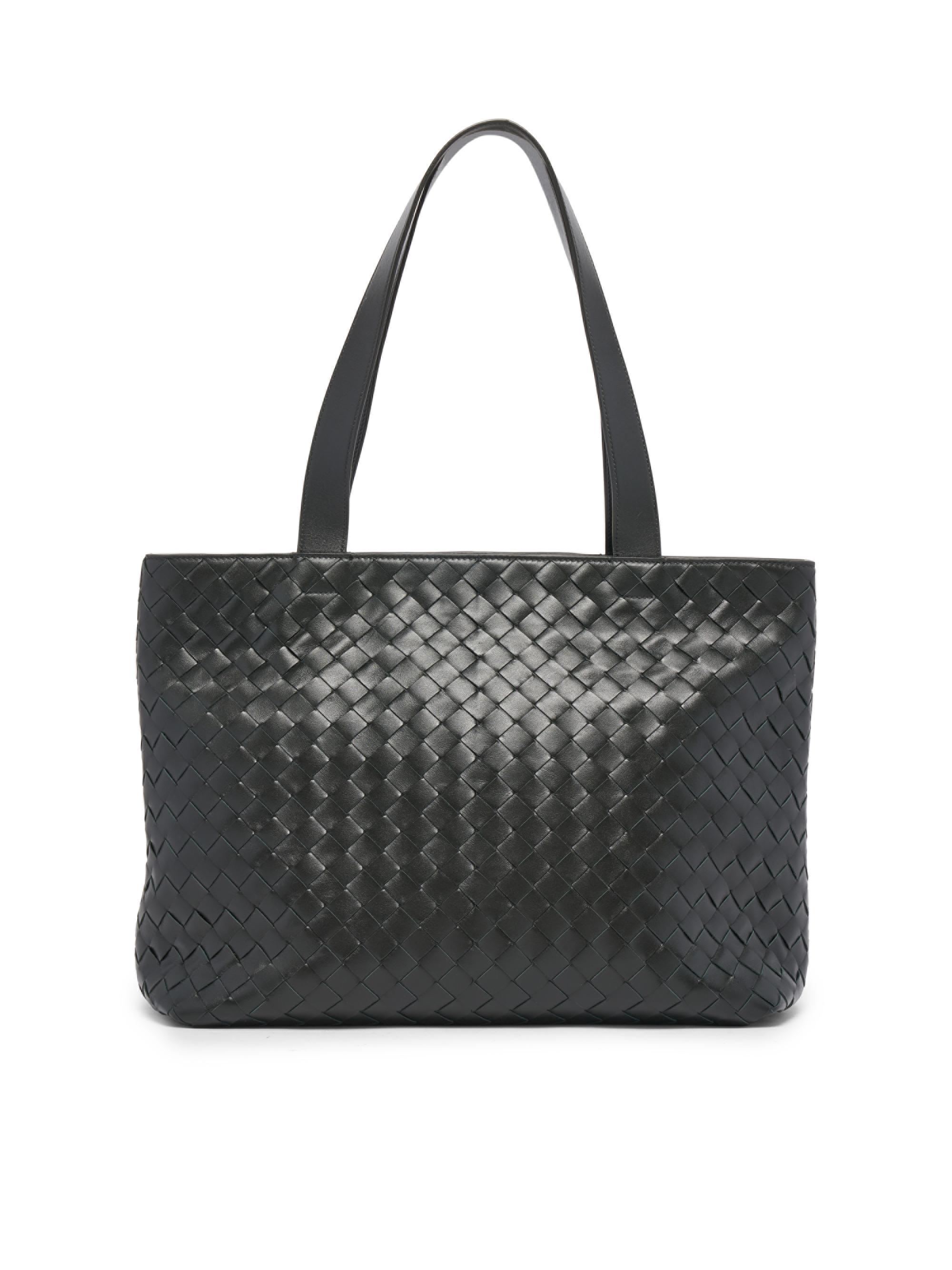 Bottega Veneta トートバッグ Bottega Veneta Large Intrecciato Leather Zip Tote | Saks Fifth Avenue