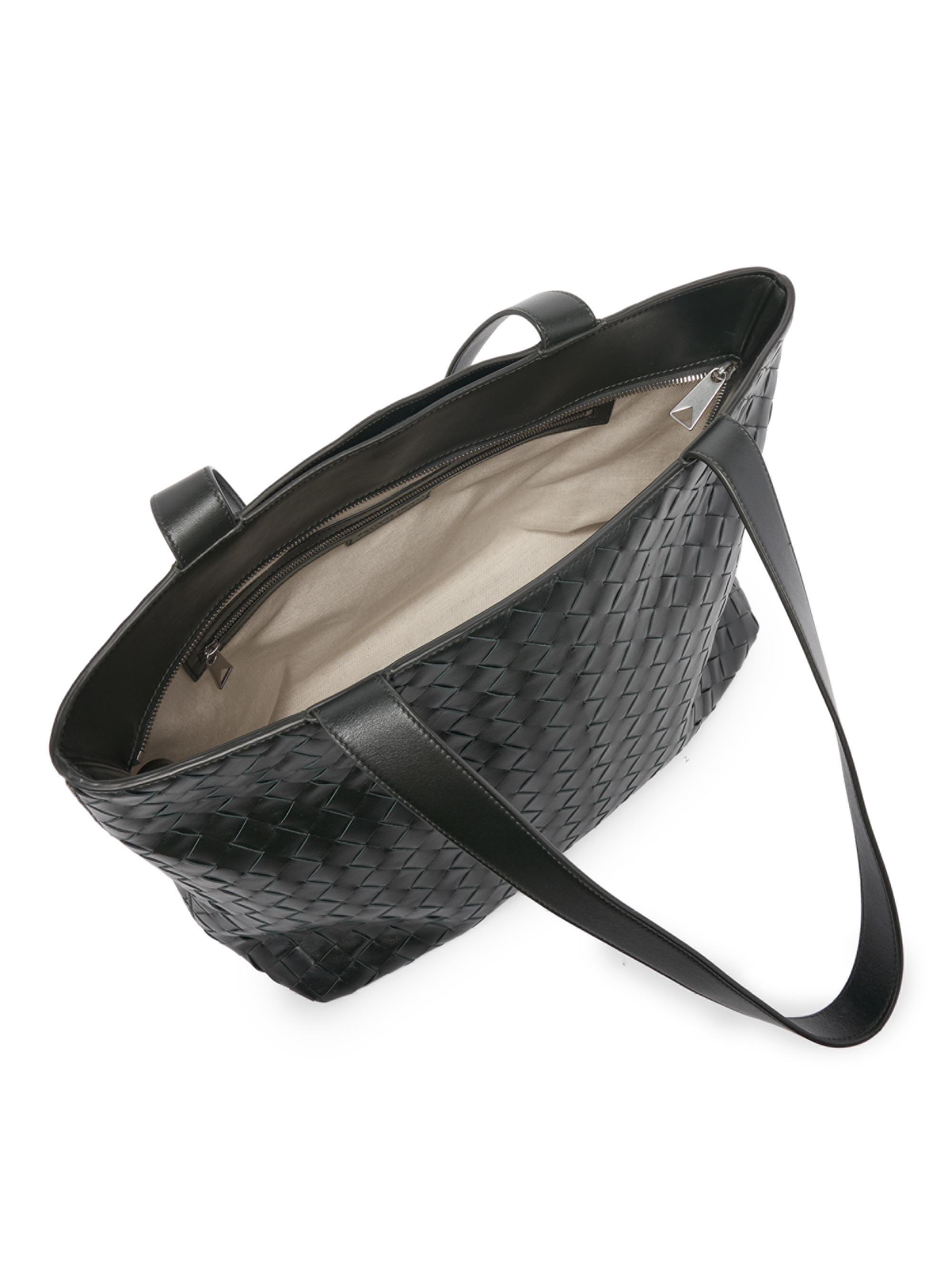 Bottega Veneta Small Intrecciato Zipped Tote Bag | Saks Fifth Avenue