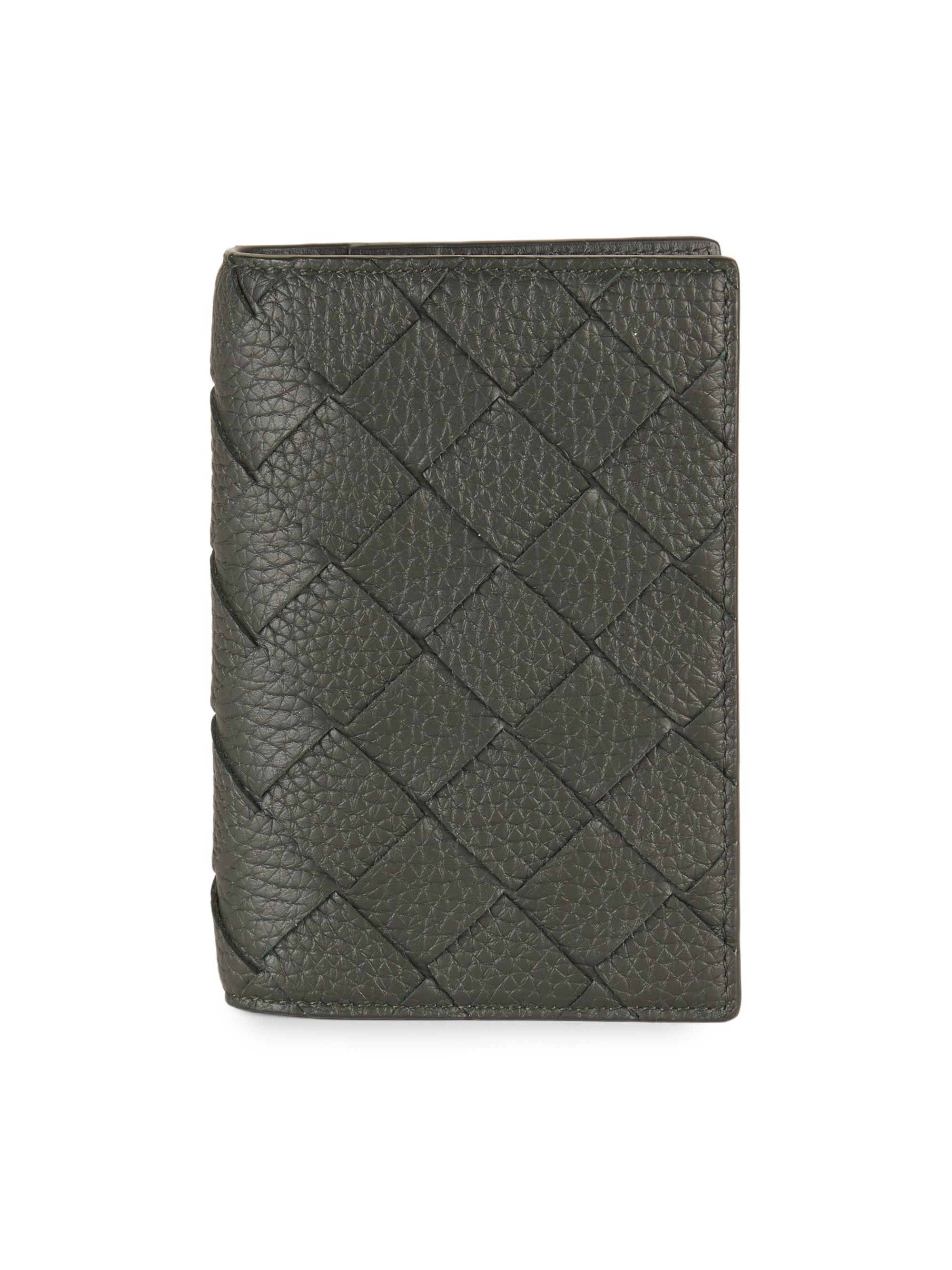 Bottega Veneta Intrecciato Passport Case | Saks Fifth Avenue