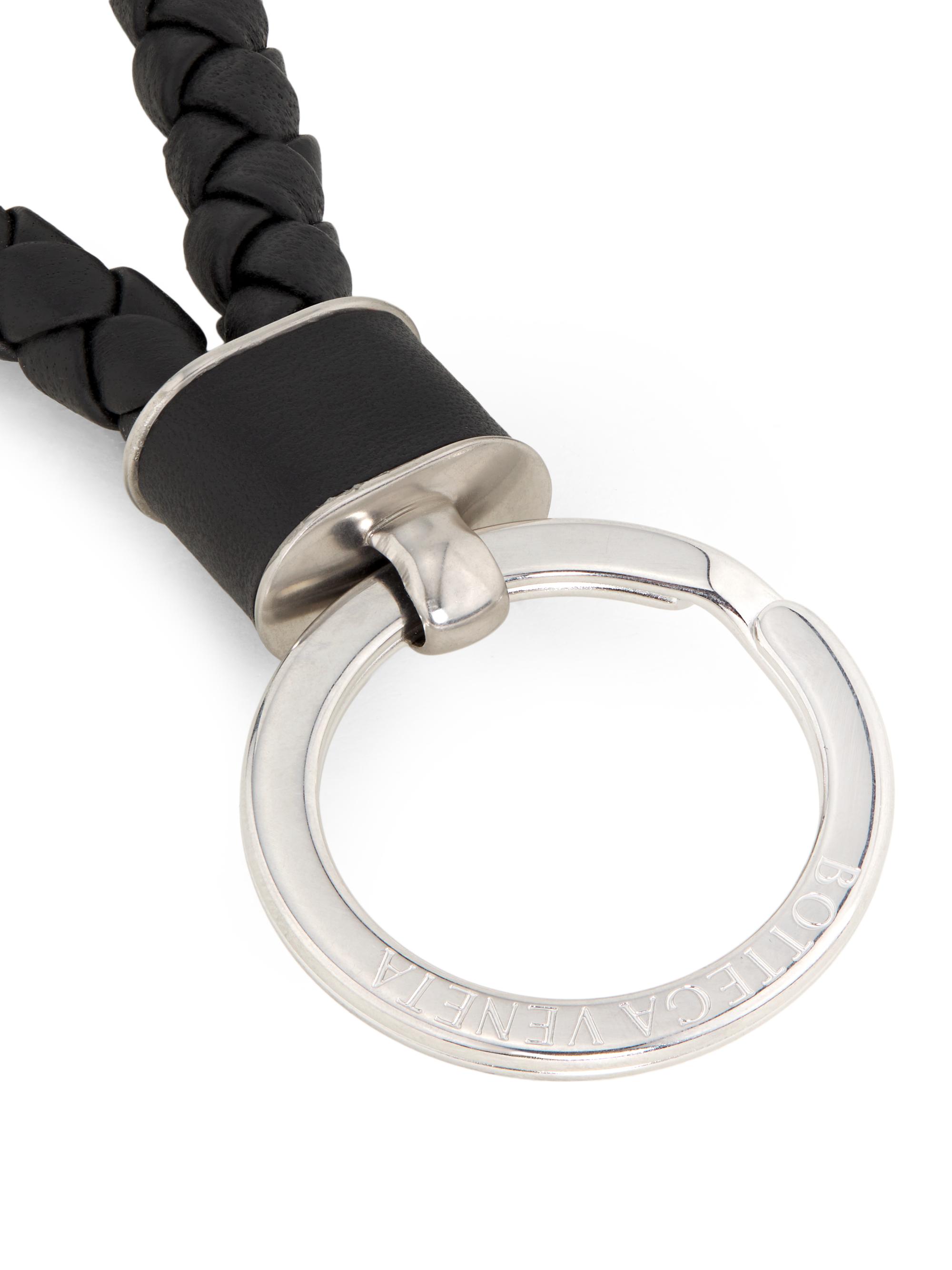 Bottega Veneta Intreccio Key Ring | Saks Fifth Avenue