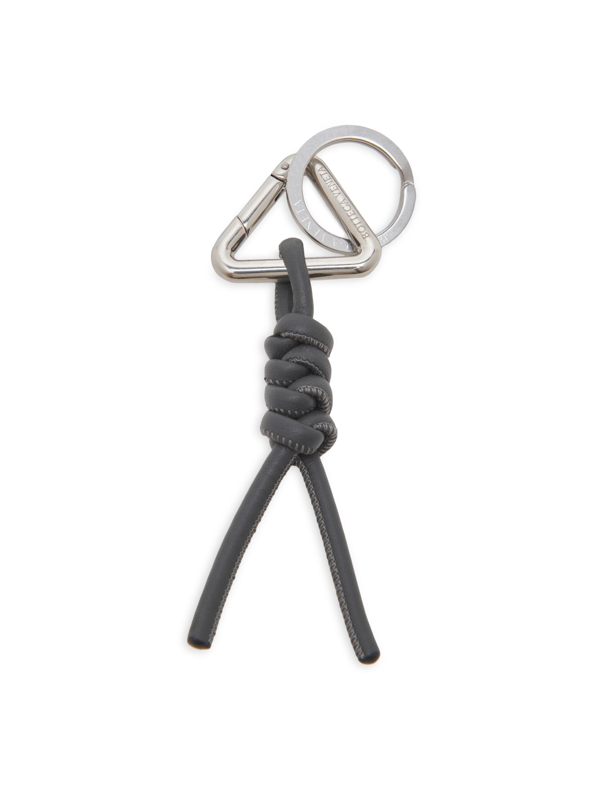 Bottega Veneta Triangle Leather Key Ring | Saks Fifth Avenue