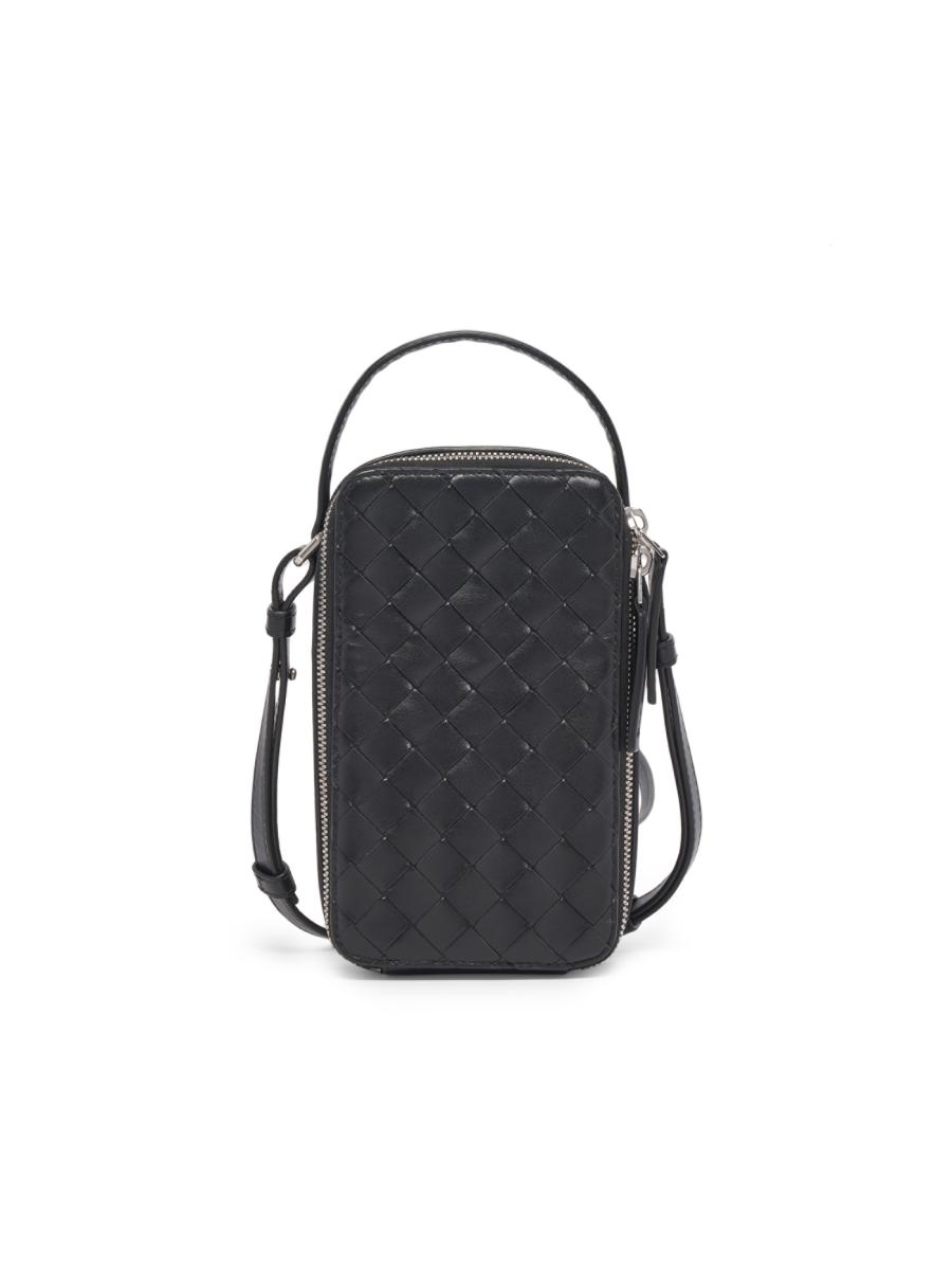 Bottega Veneta Men's Getaway Phone Pouch In Multi